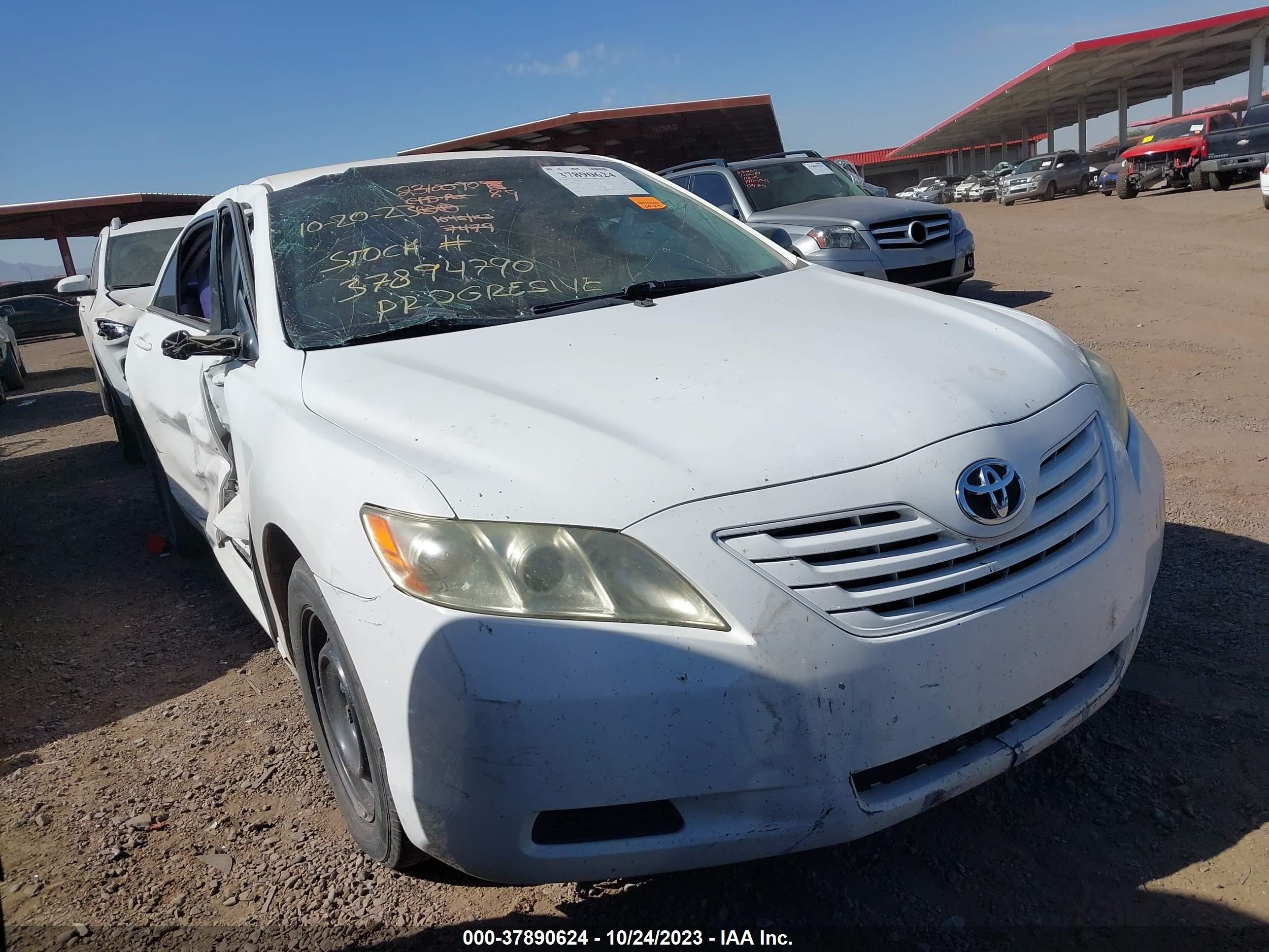 TOYOTA CAMRY 2007 4t1be46k97u627479