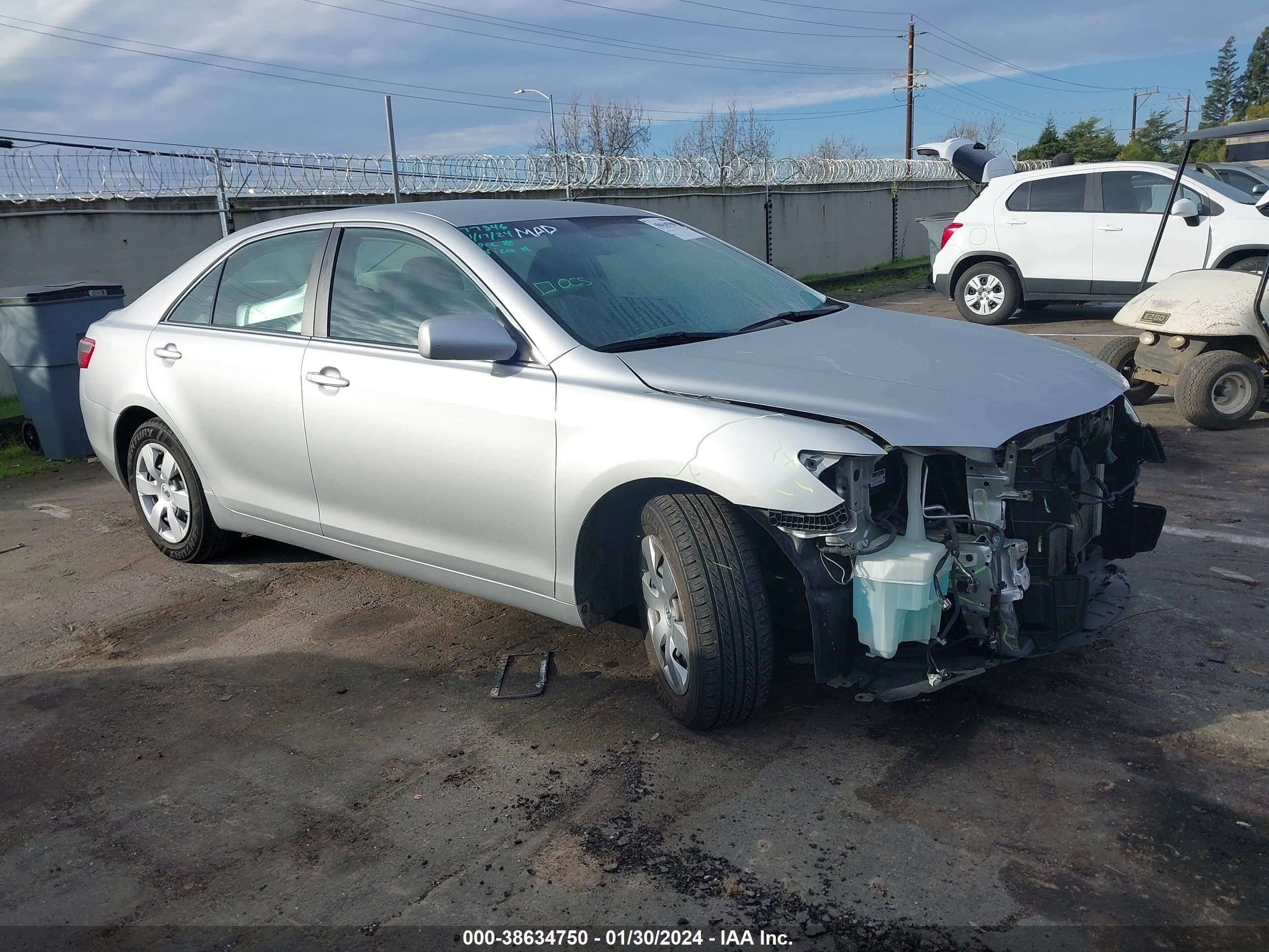 TOYOTA CAMRY 2007 4t1be46k97u718252