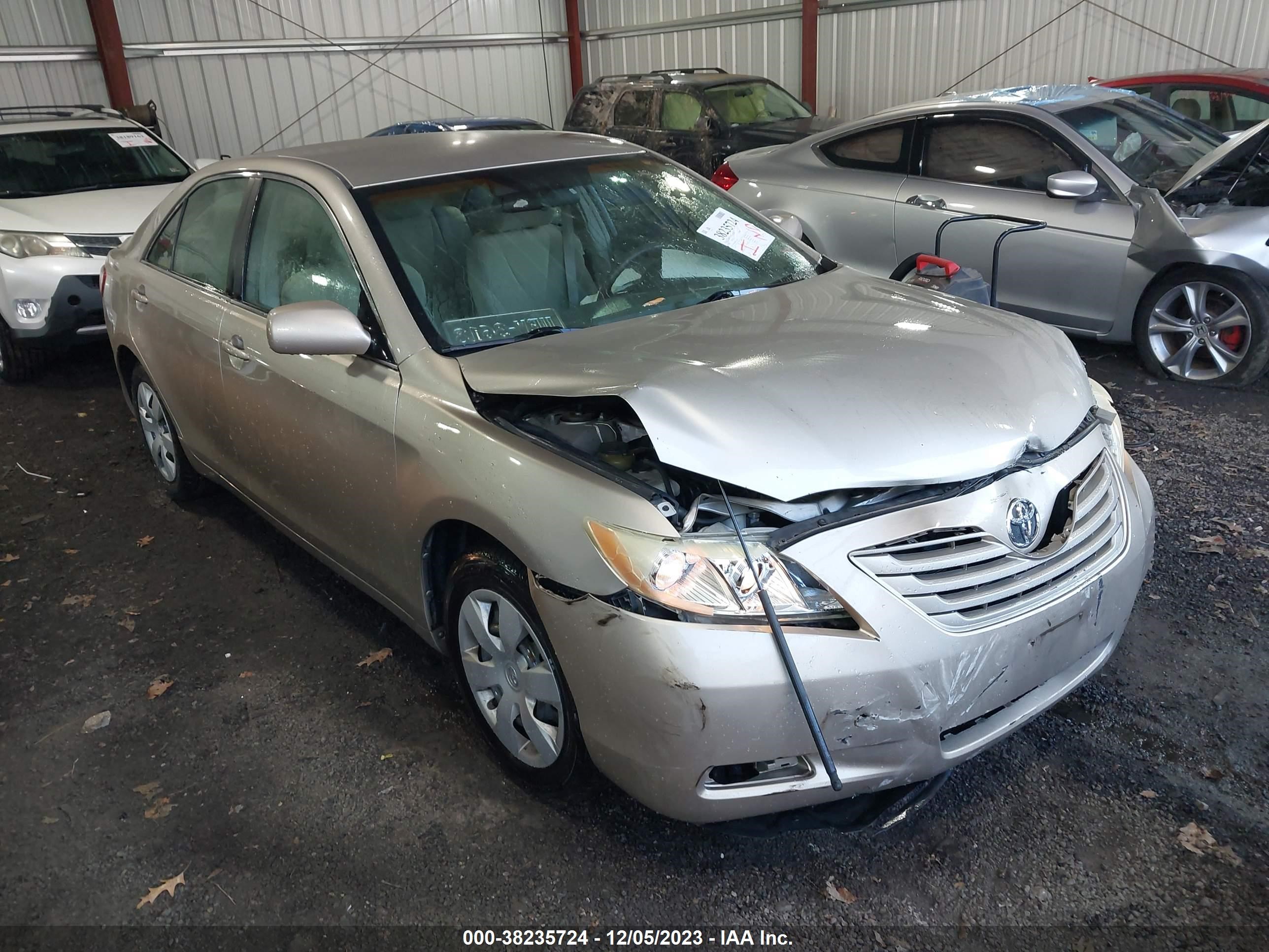 TOYOTA CAMRY 2008 4t1be46k98u234809