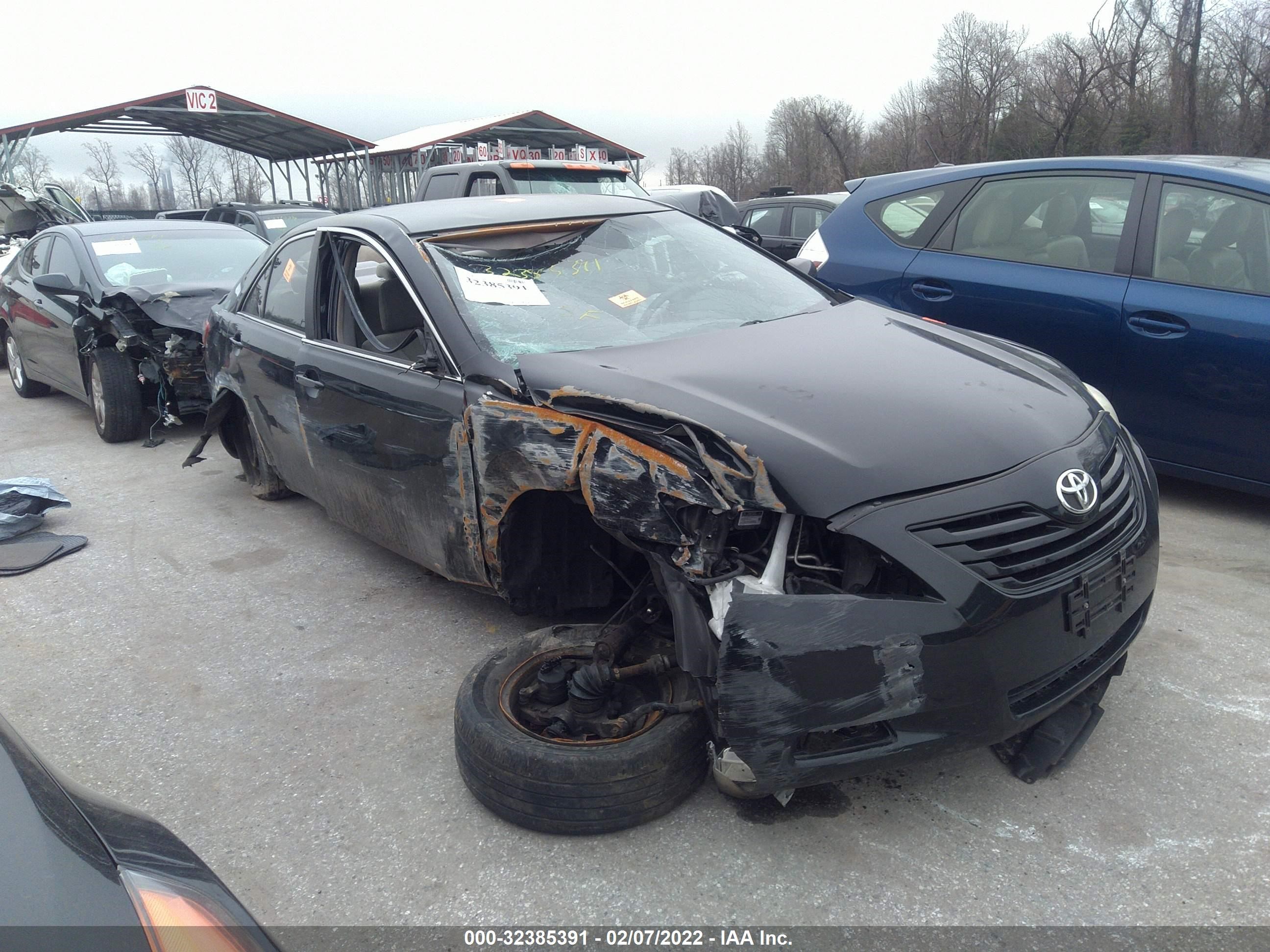 TOYOTA CAMRY 2008 4t1be46k98u247155