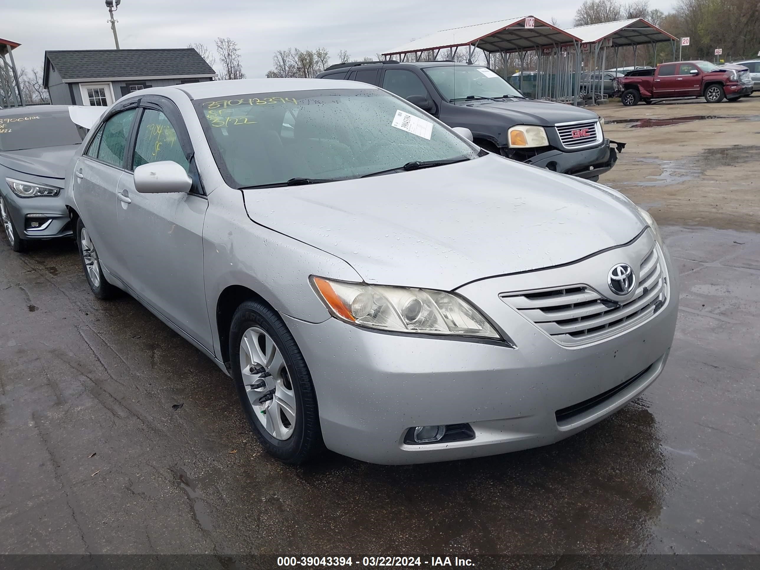 TOYOTA CAMRY 2008 4t1be46k98u252467