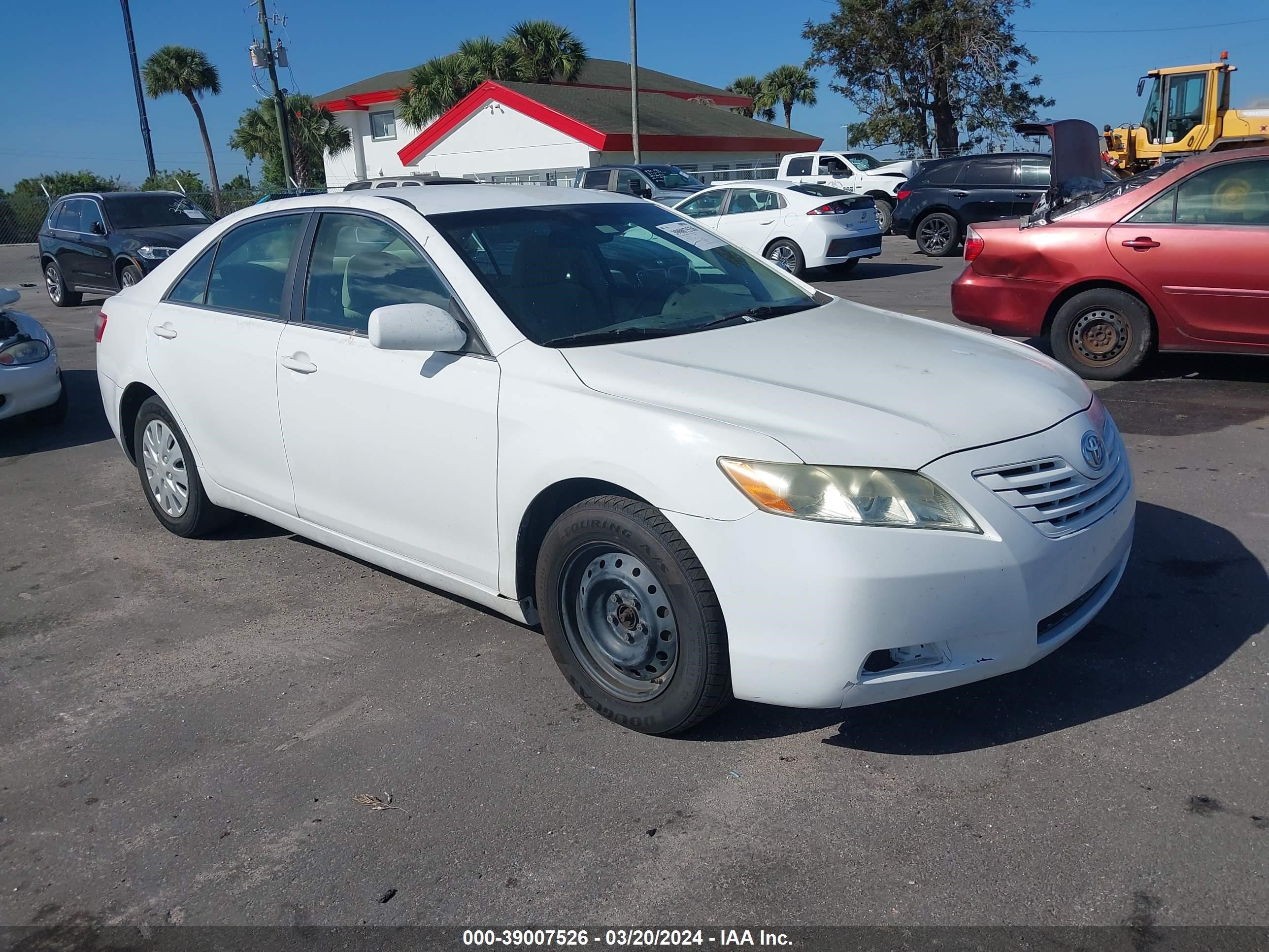 TOYOTA CAMRY 2008 4t1be46k98u753133