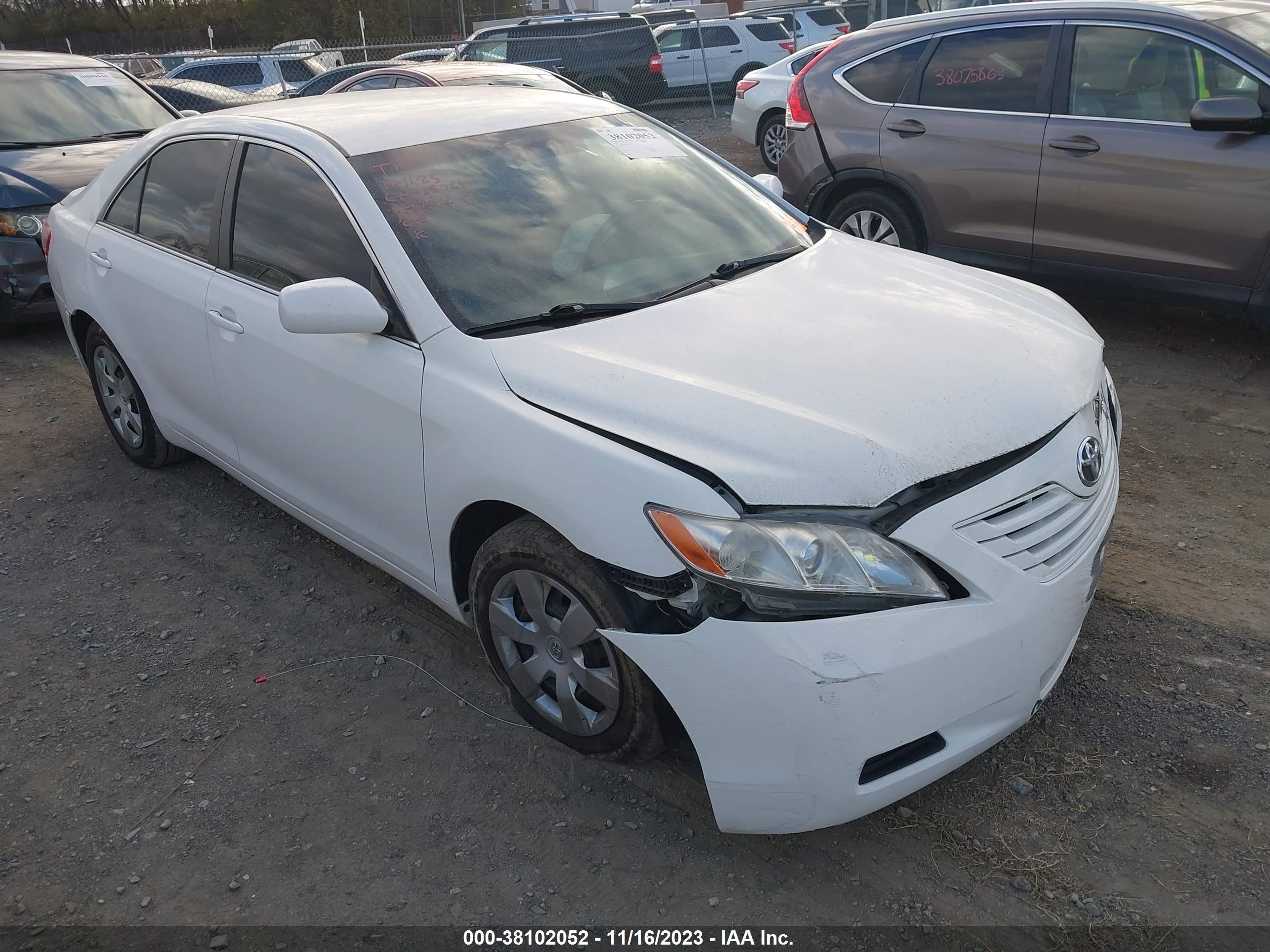 TOYOTA CAMRY 2008 4t1be46k98u761247