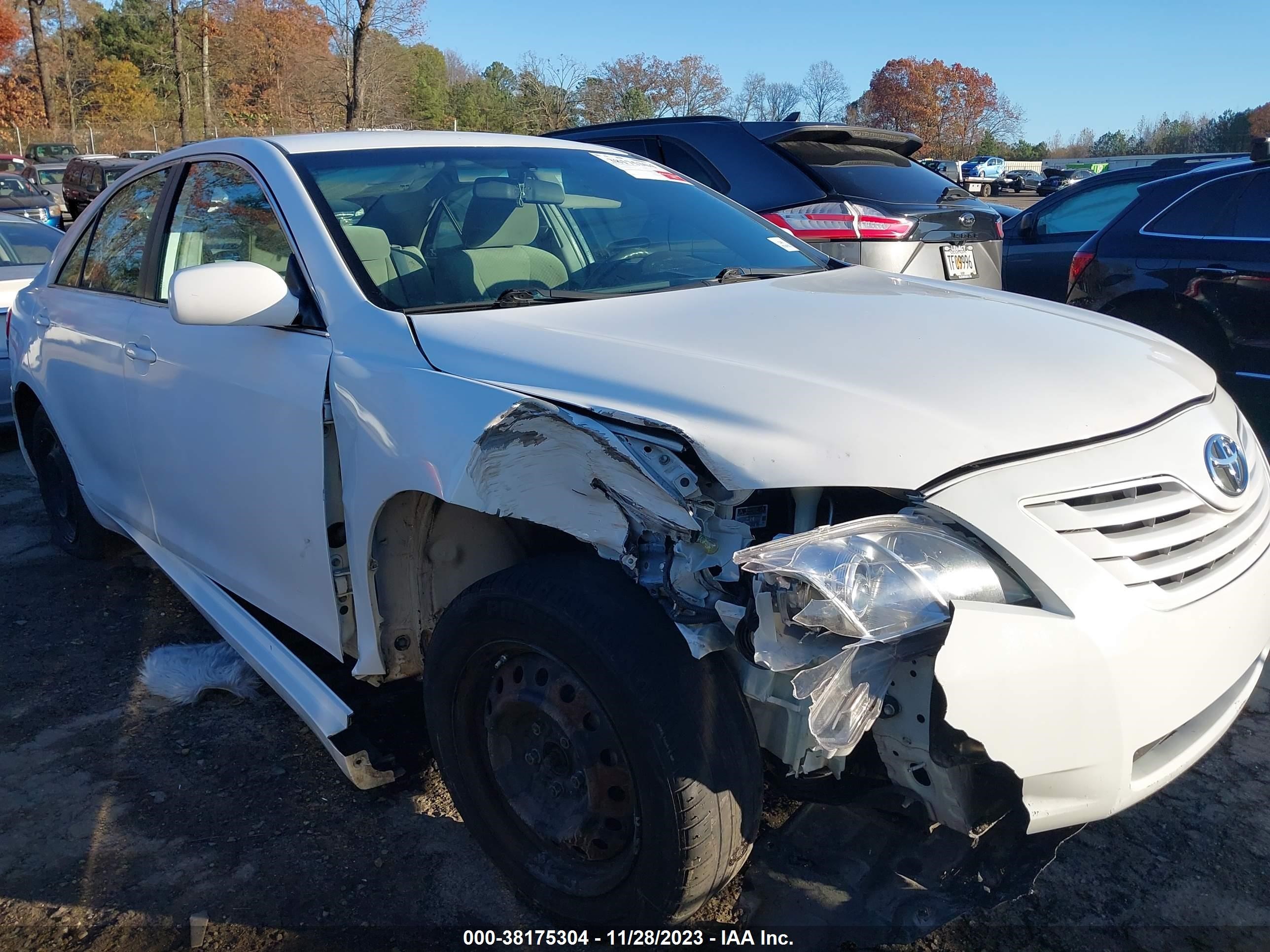 TOYOTA CAMRY 2008 4t1be46k98u775908