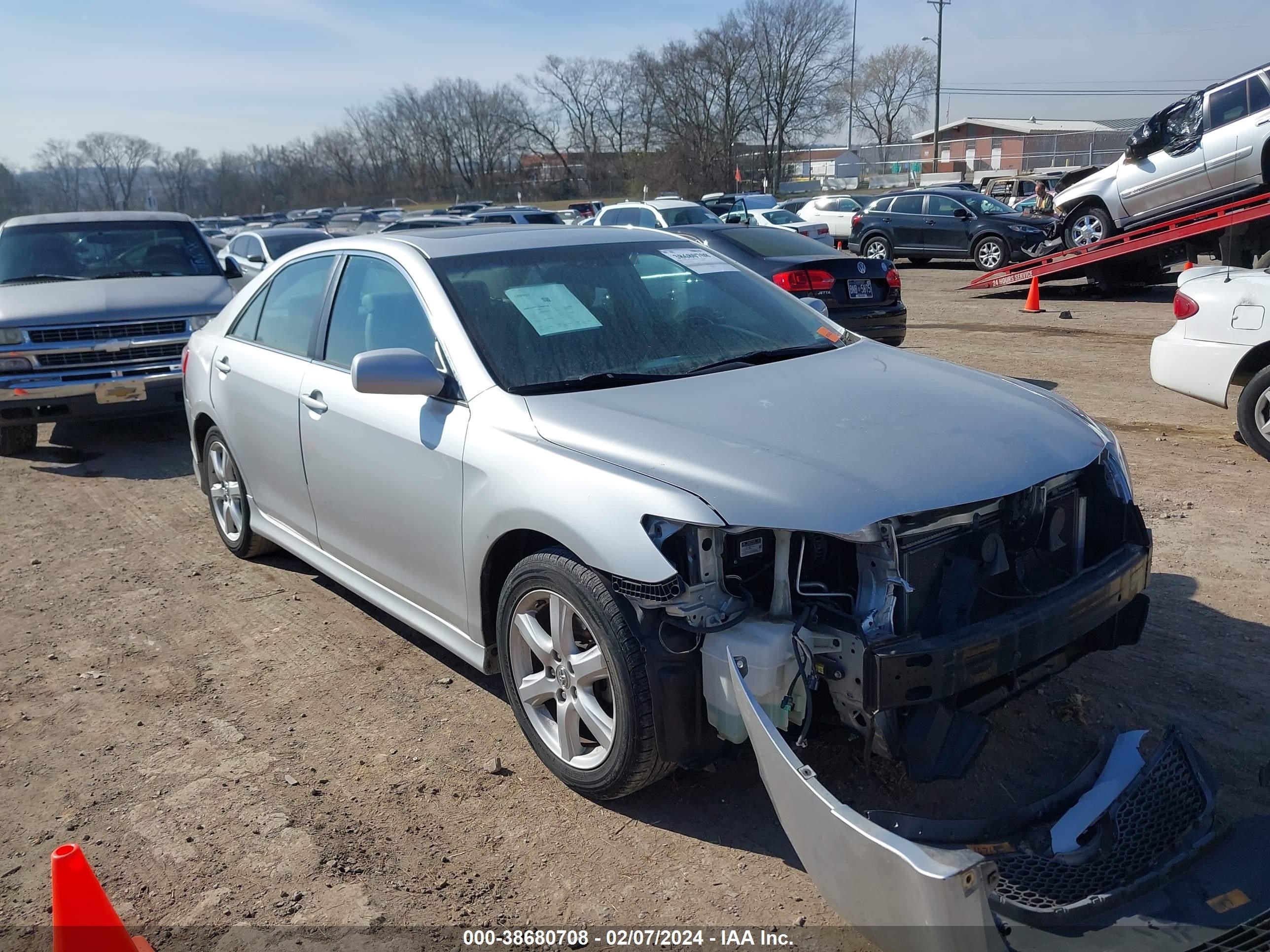 TOYOTA CAMRY 2008 4t1be46k98u793146