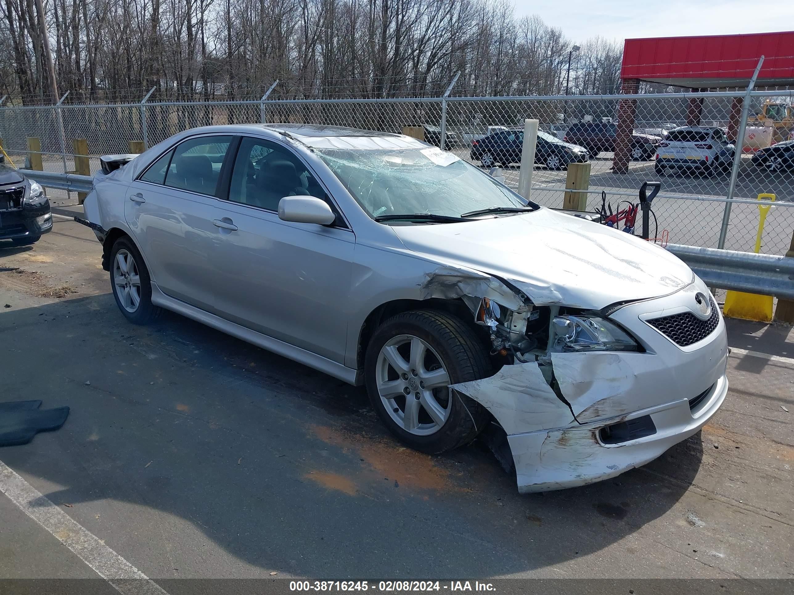 TOYOTA CAMRY 2009 4t1be46k99u264524