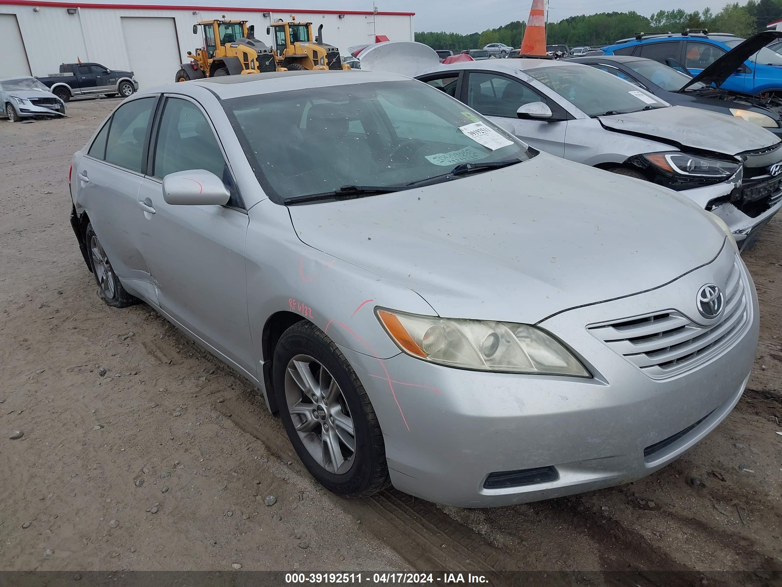 TOYOTA CAMRY 2009 4t1be46k99u834876