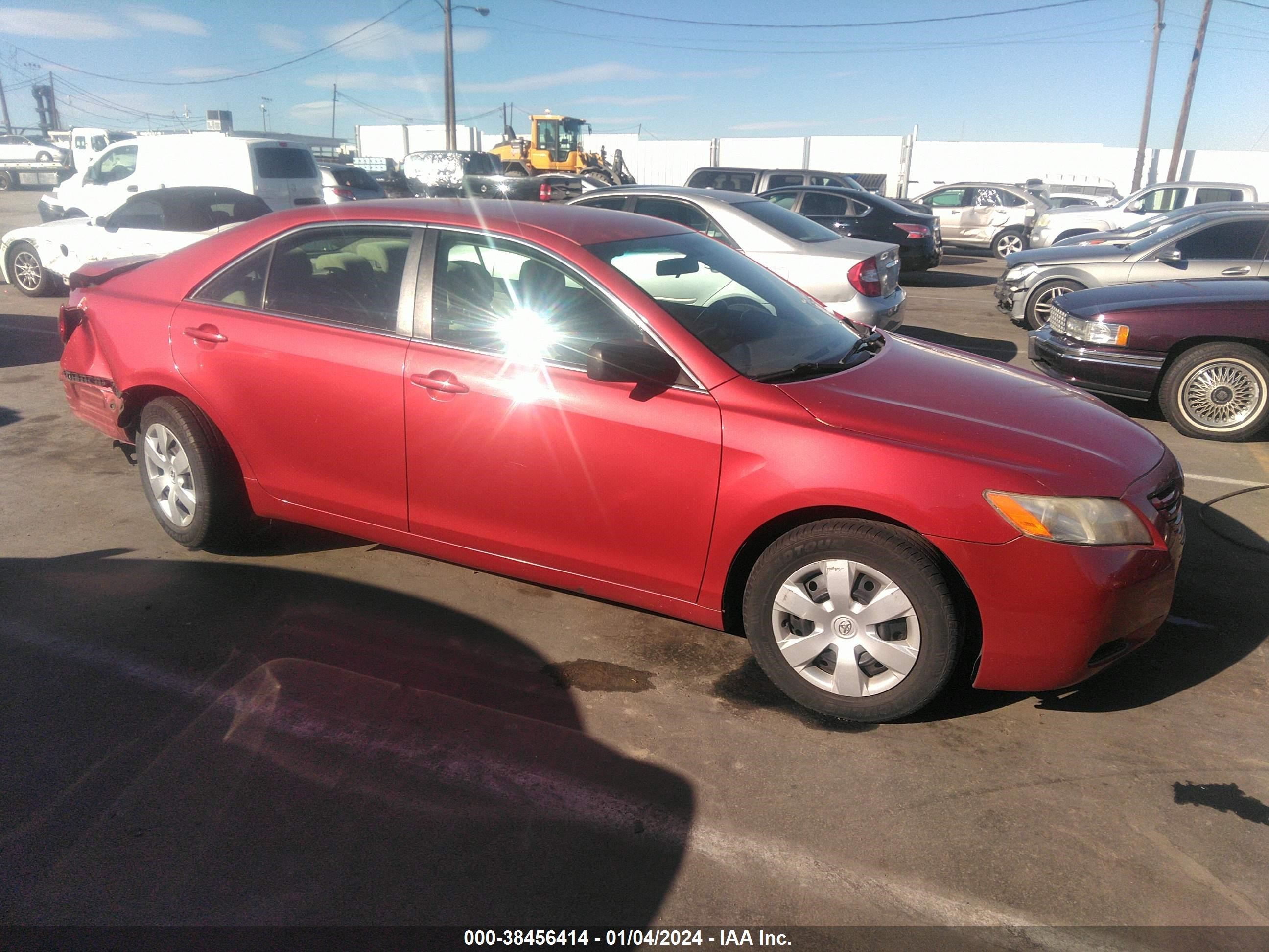 TOYOTA CAMRY 2007 4t1be46kx7u045682