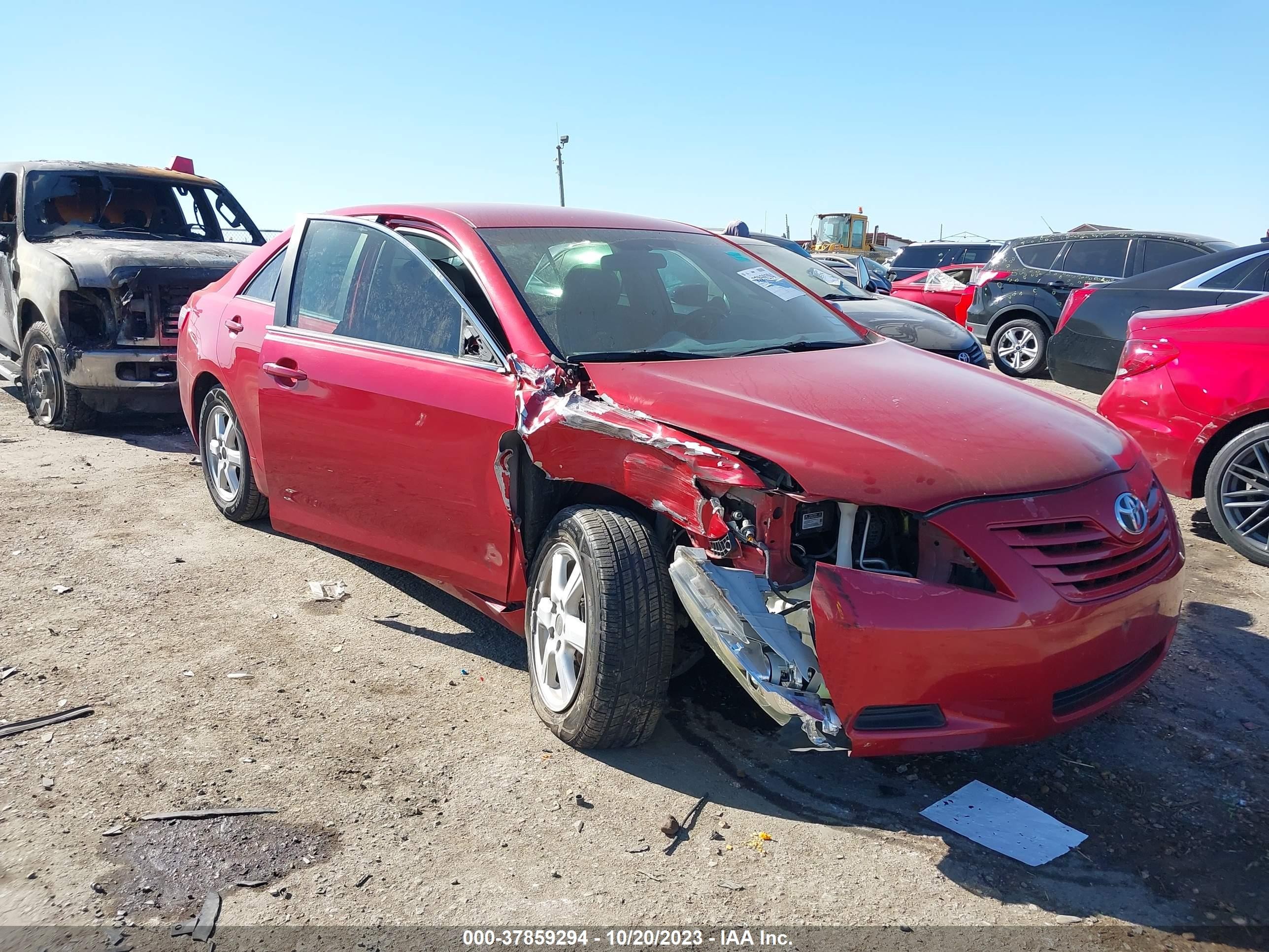 TOYOTA CAMRY 2007 4t1be46kx7u083428