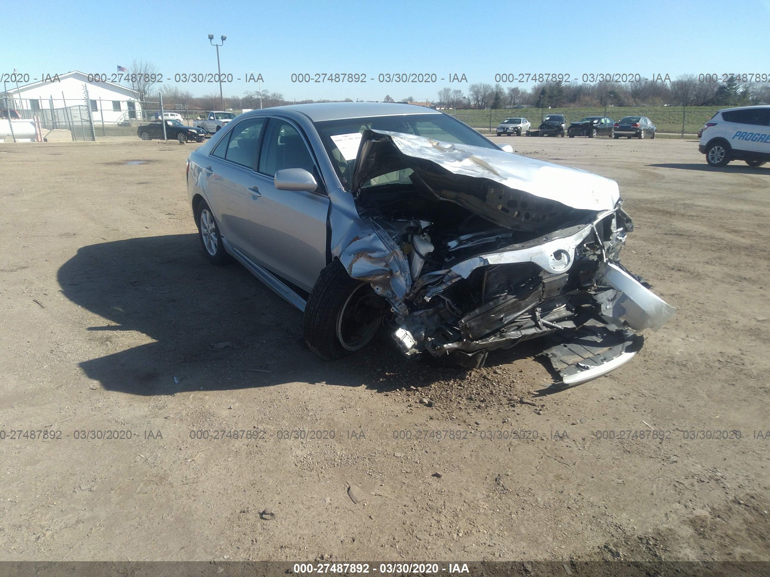 TOYOTA CAMRY 2007 4t1be46kx7u138699