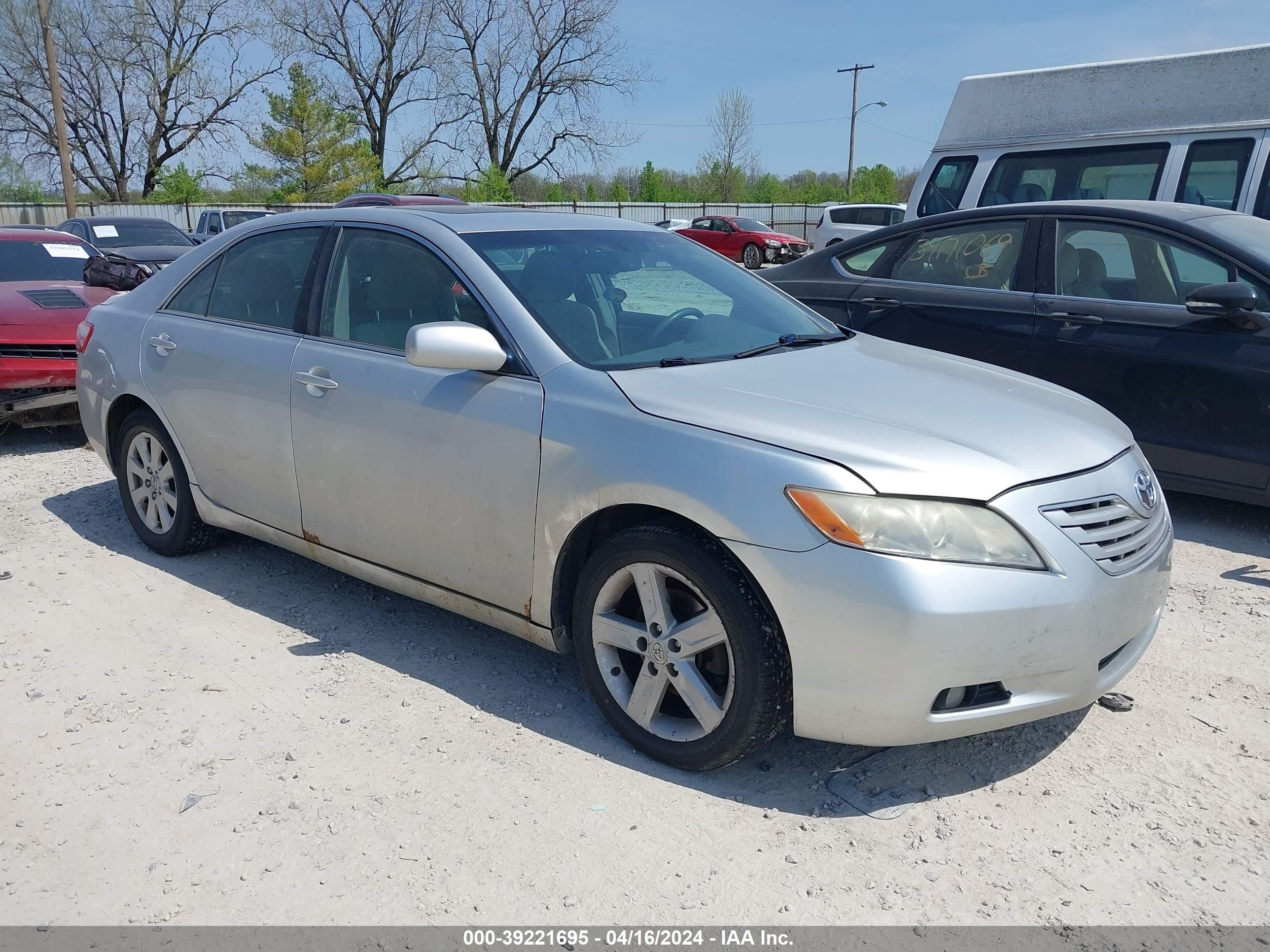 TOYOTA CAMRY 2007 4t1be46kx7u154322