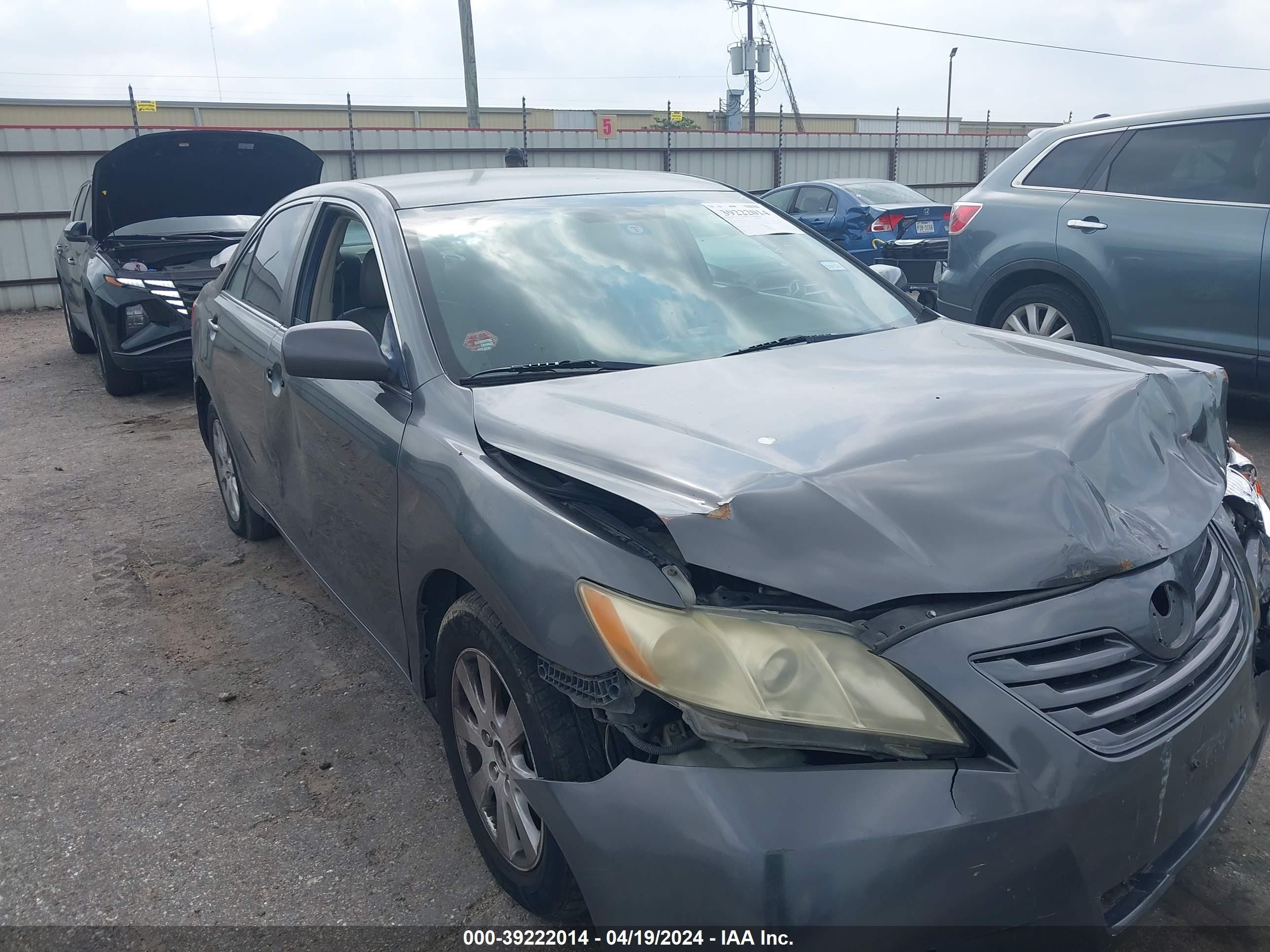 TOYOTA CAMRY 2007 4t1be46kx7u182587