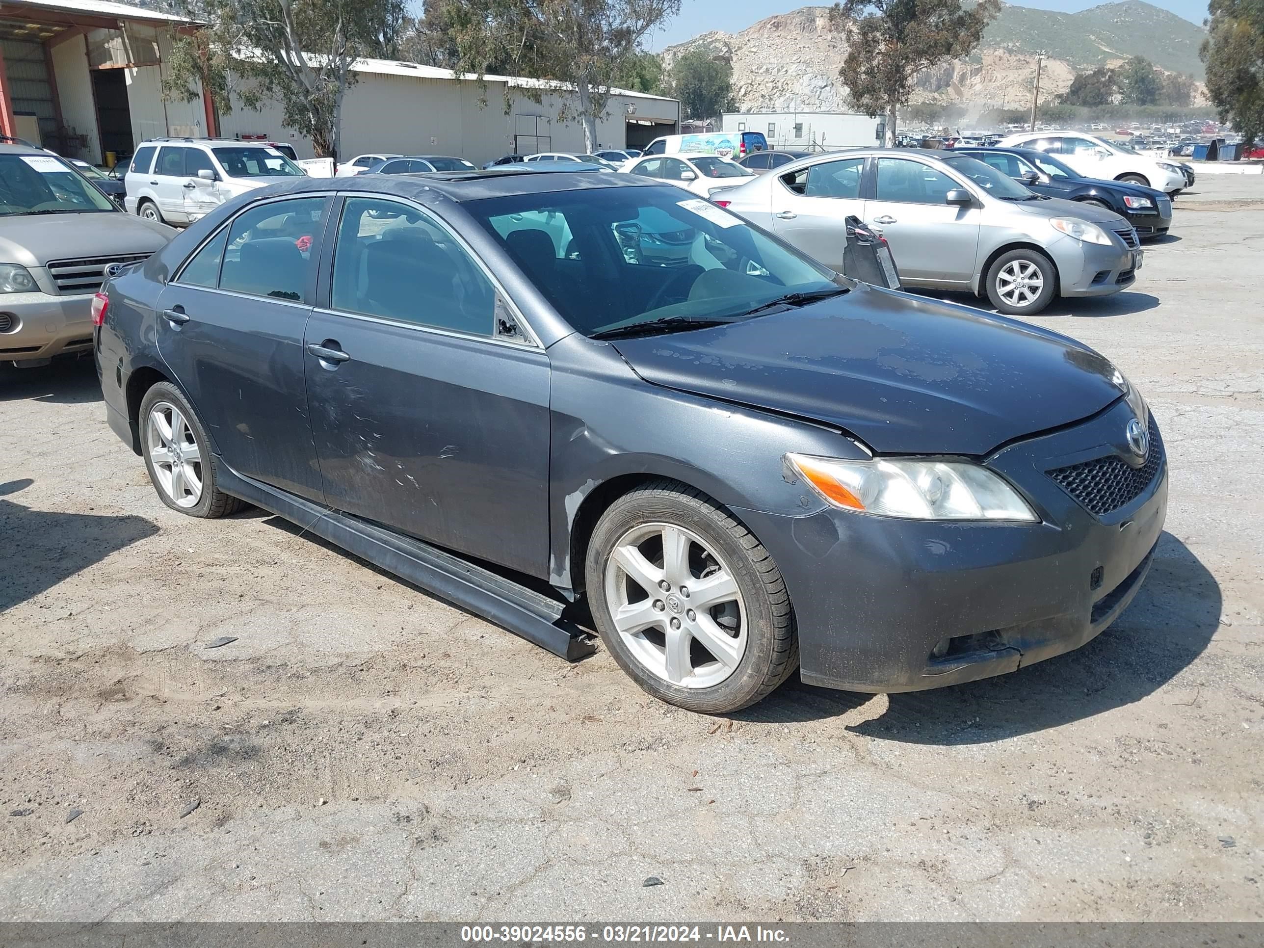 TOYOTA CAMRY 2007 4t1be46kx7u185201