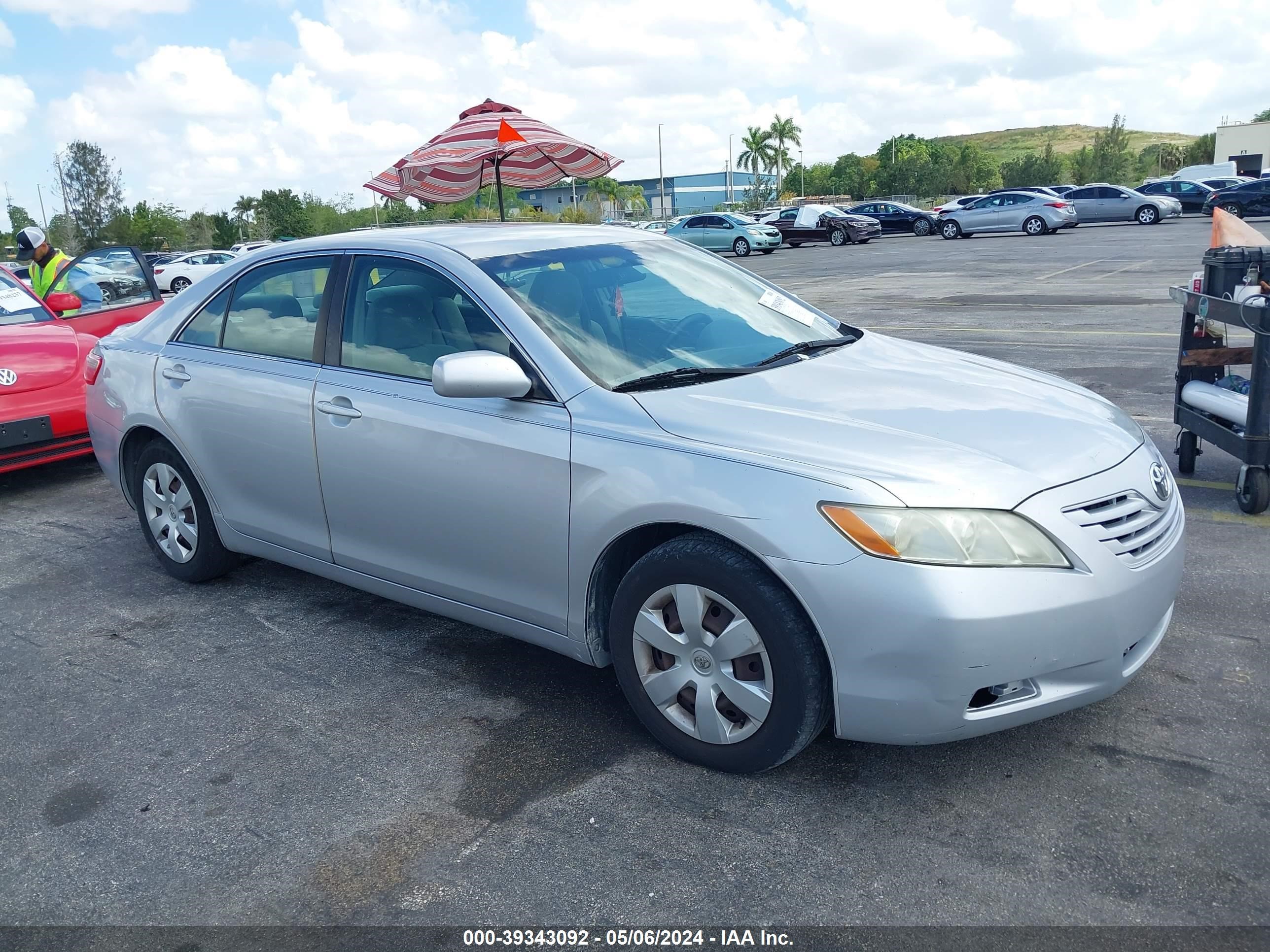 TOYOTA CAMRY 2007 4t1be46kx7u188230