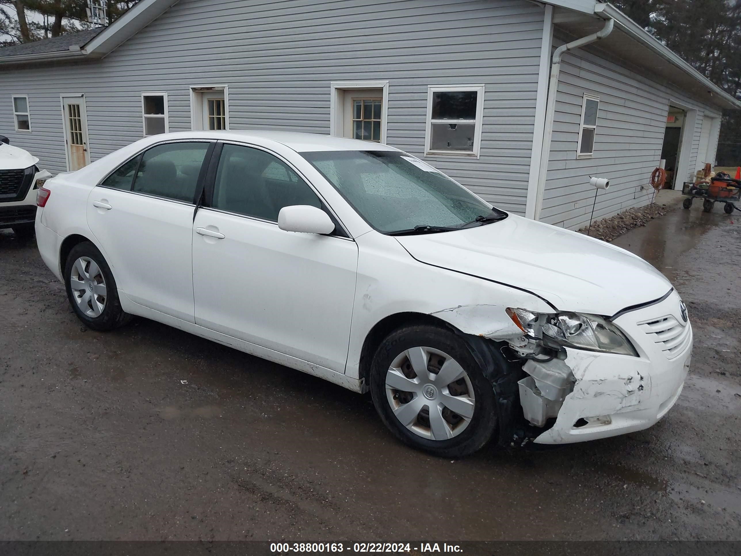 TOYOTA CAMRY 2007 4t1be46kx7u518061