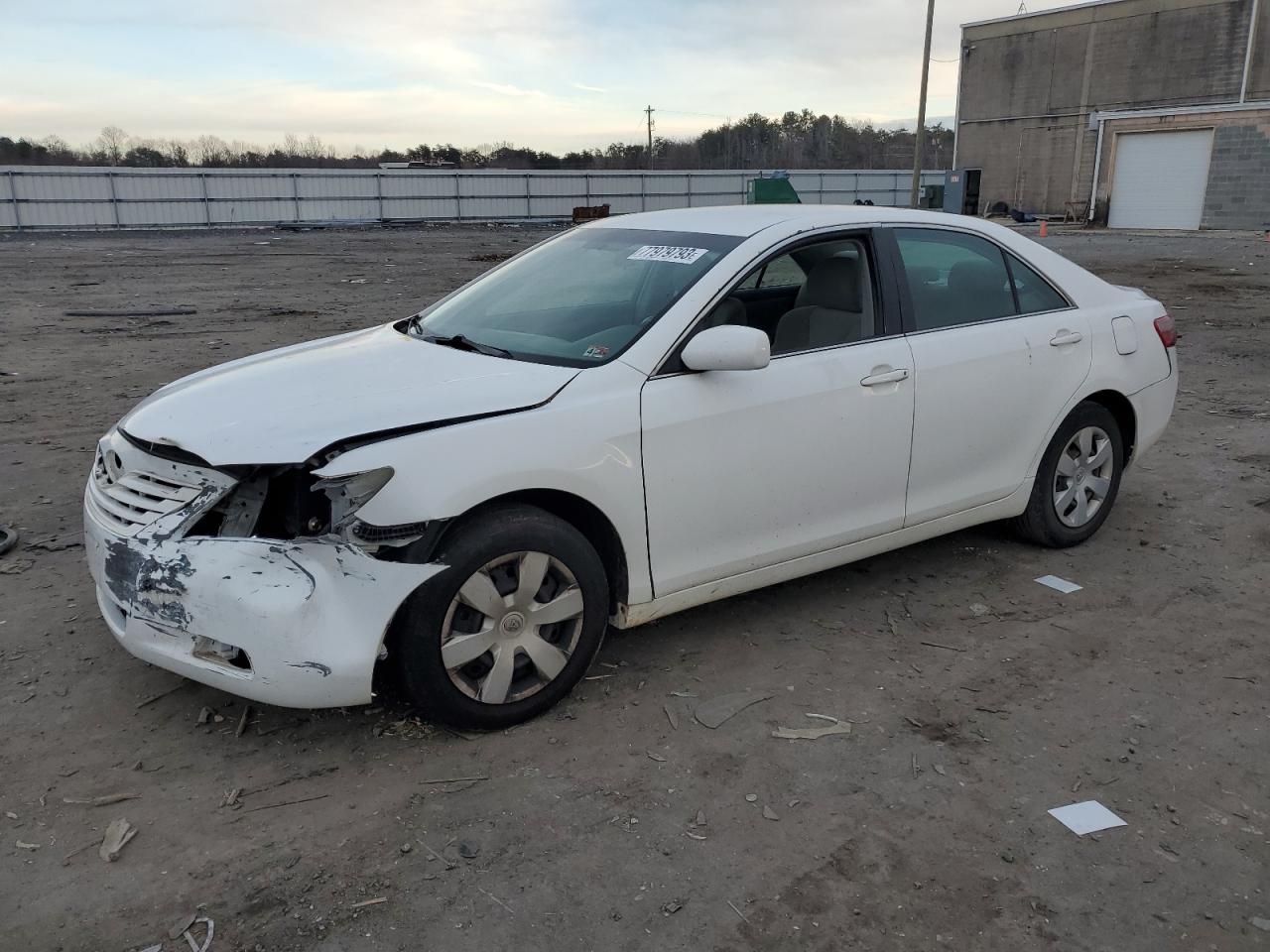 TOYOTA CAMRY 2007 4t1be46kx7u521090