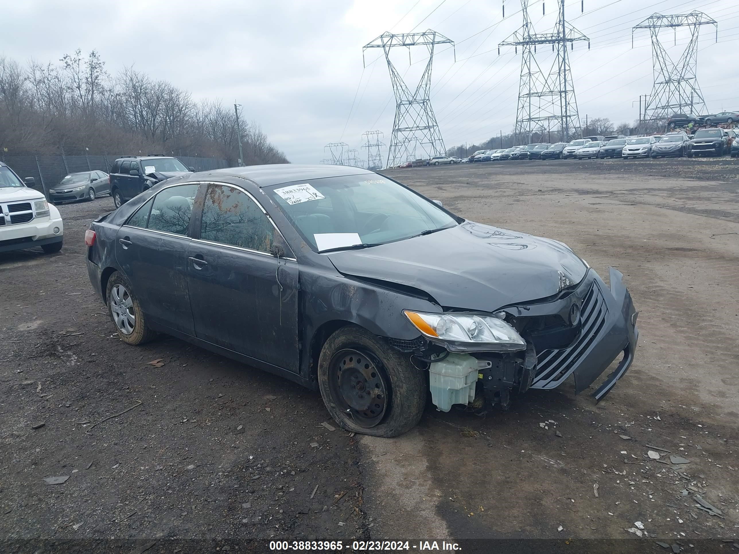 TOYOTA CAMRY 2007 4t1be46kx7u570628