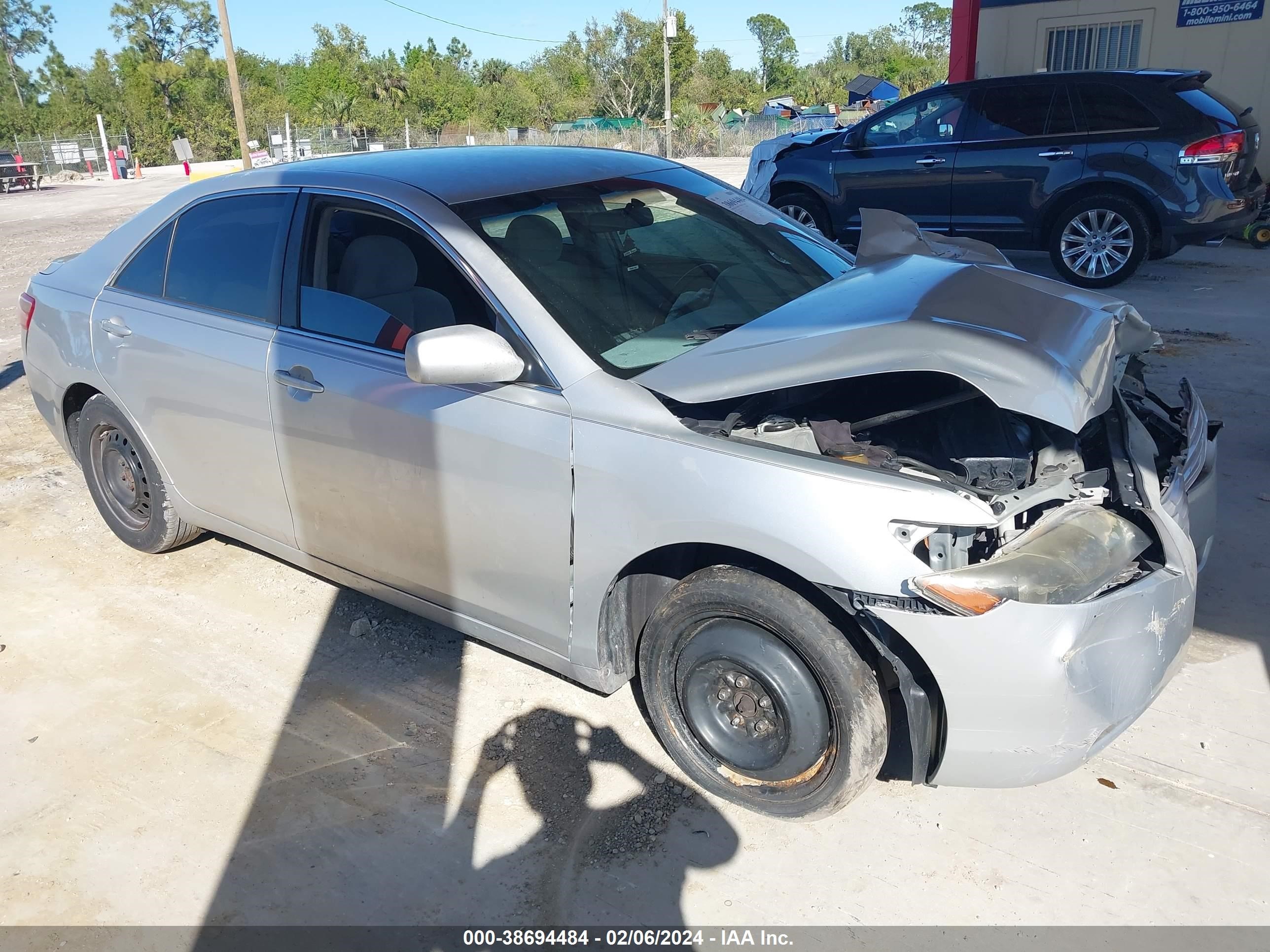 TOYOTA CAMRY 2007 4t1be46kx7u584870