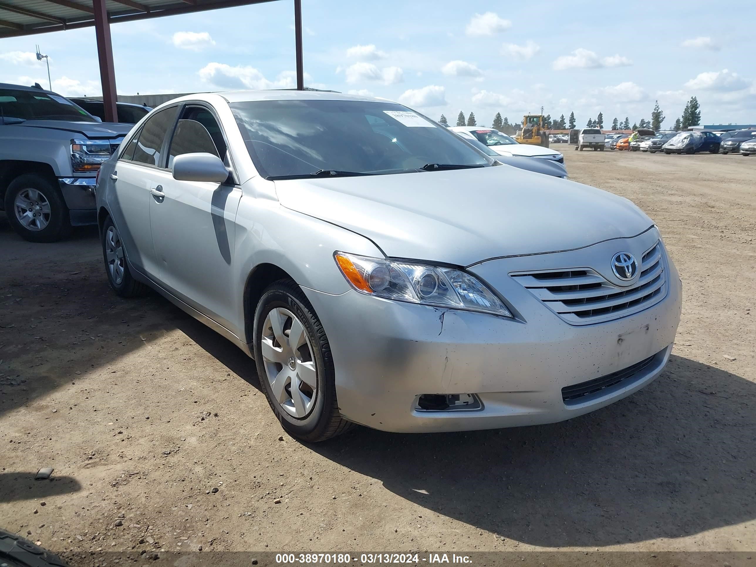 TOYOTA CAMRY 2007 4t1be46kx7u626924