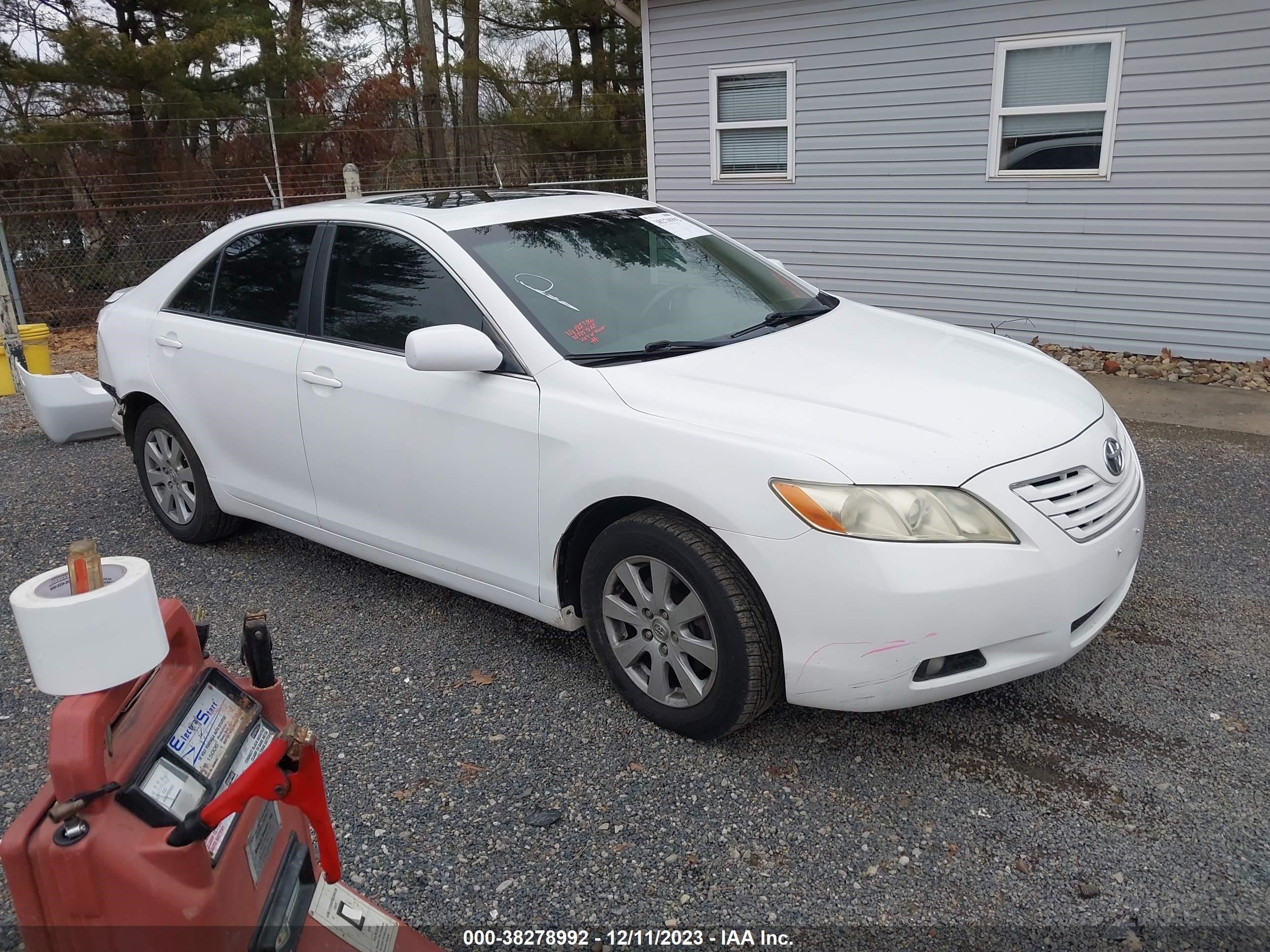 TOYOTA CAMRY 2007 4t1be46kx7u652066