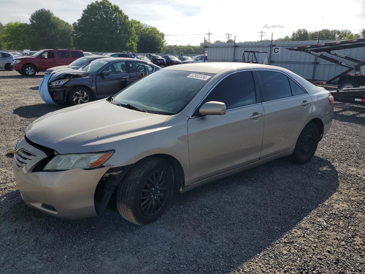 TOYOTA CAMRY 2007 4t1be46kx7u659650