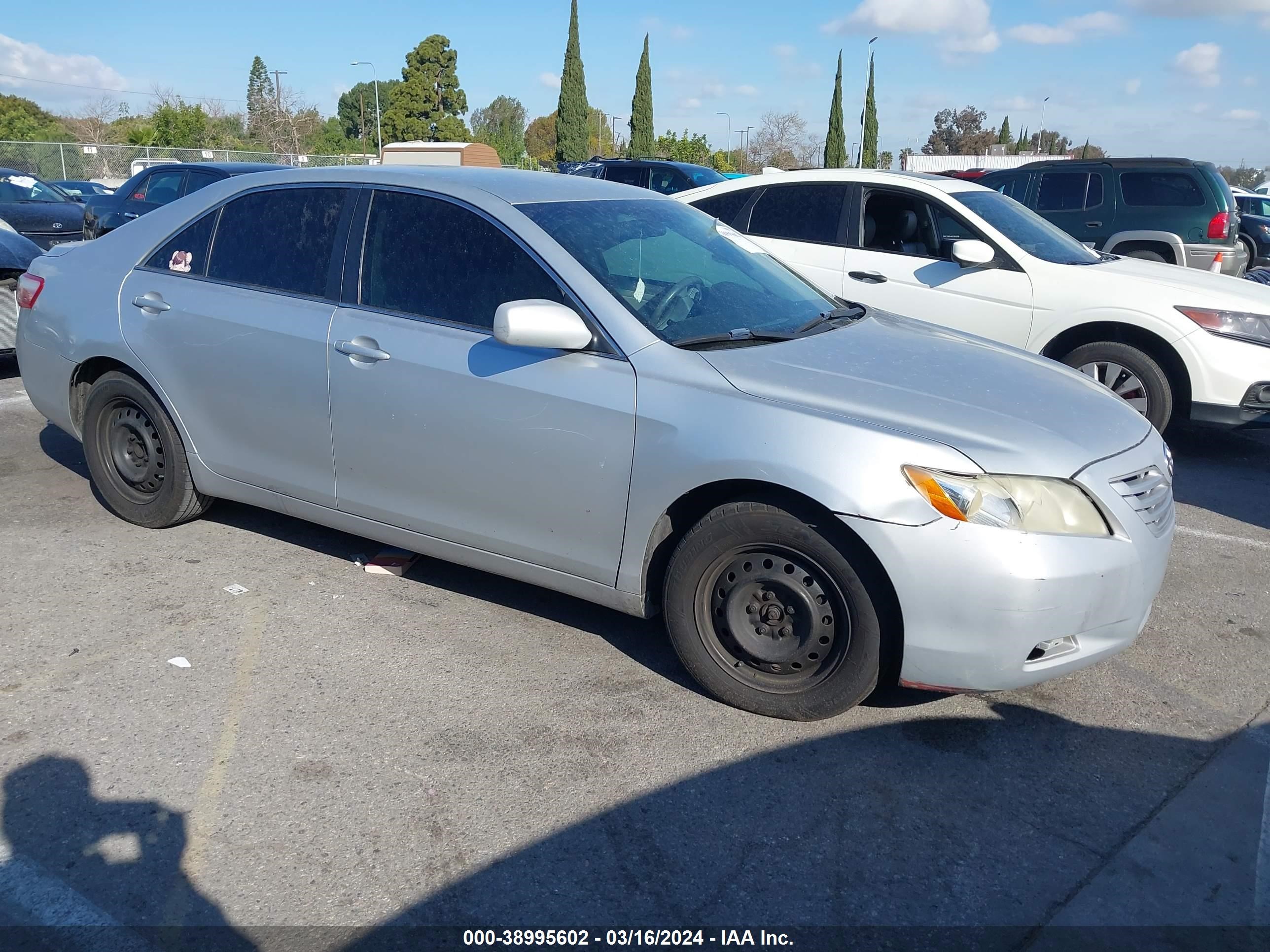 TOYOTA CAMRY 2007 4t1be46kx7u665075