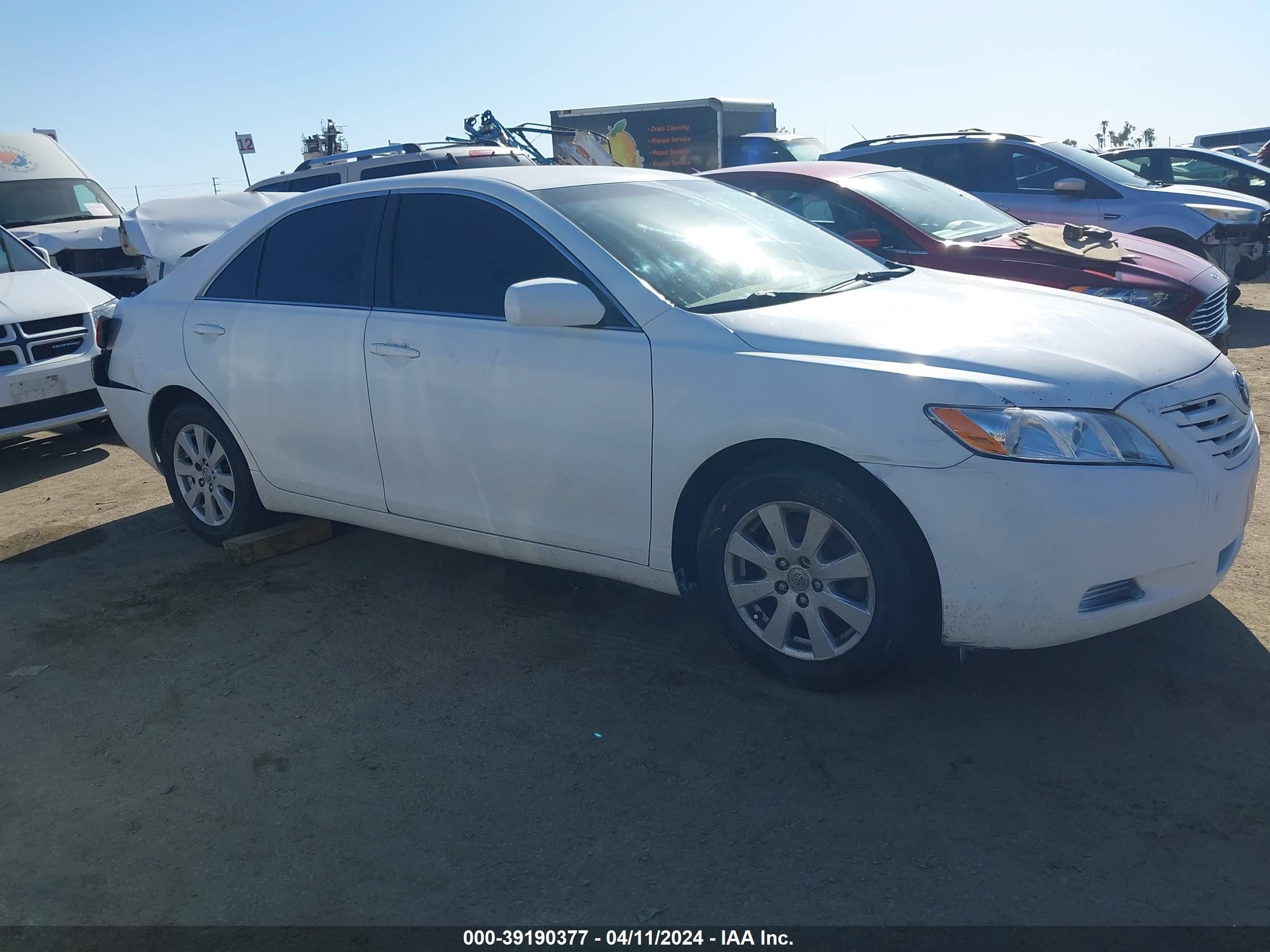 TOYOTA CAMRY 2007 4t1be46kx7u666419