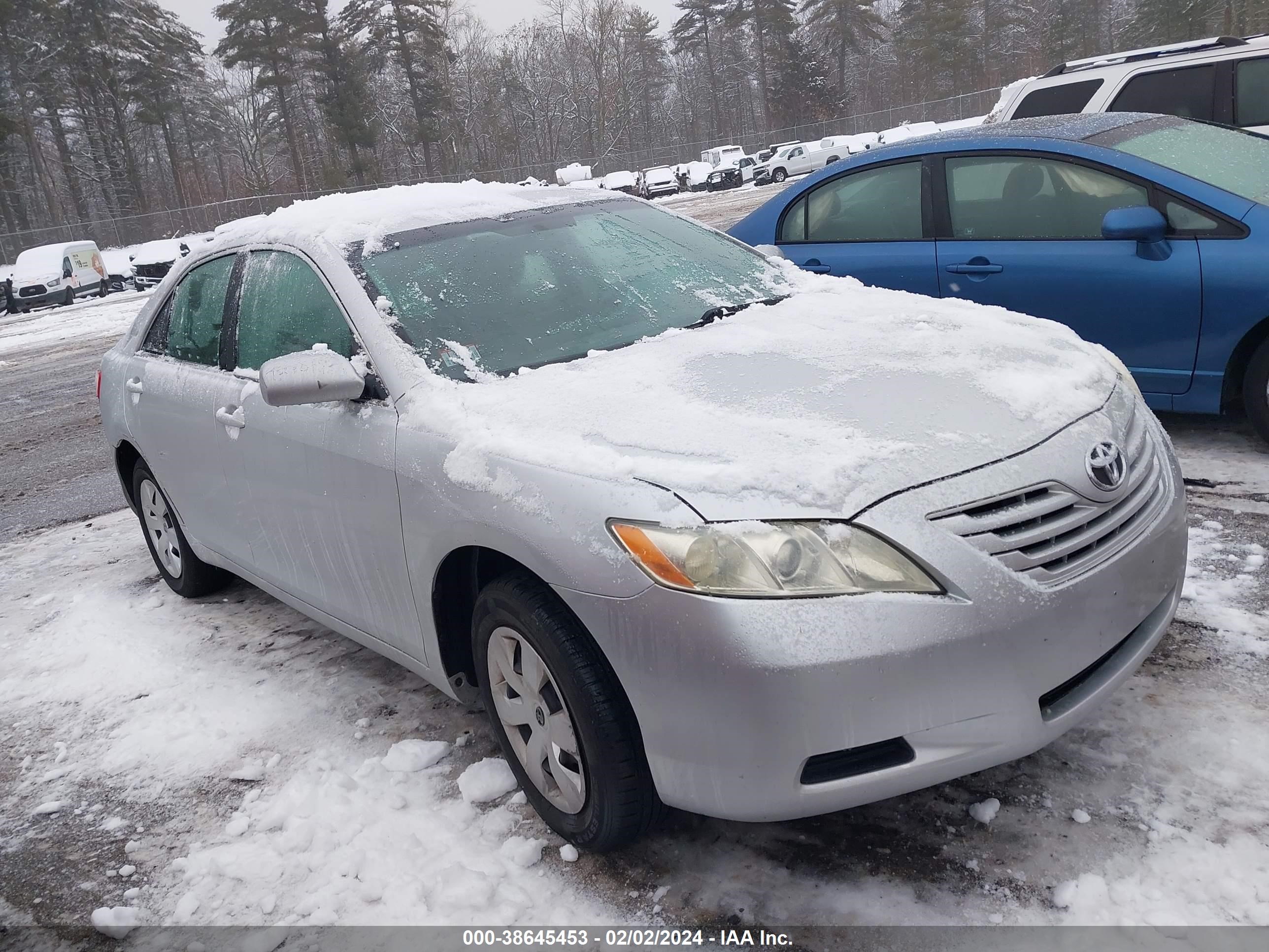 TOYOTA CAMRY 2008 4t1be46kx8u236424