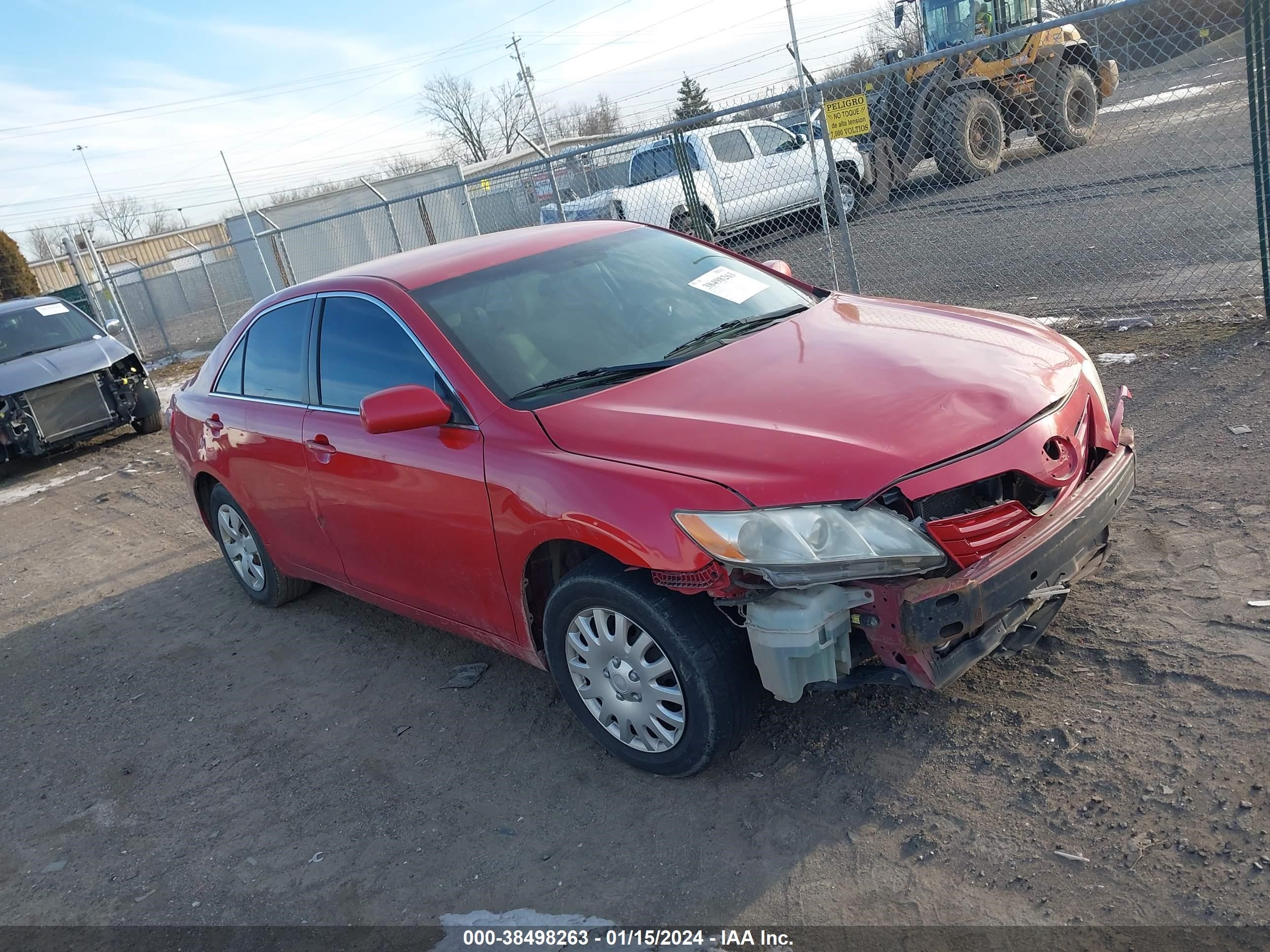 TOYOTA CAMRY 2008 4t1be46kx8u237749