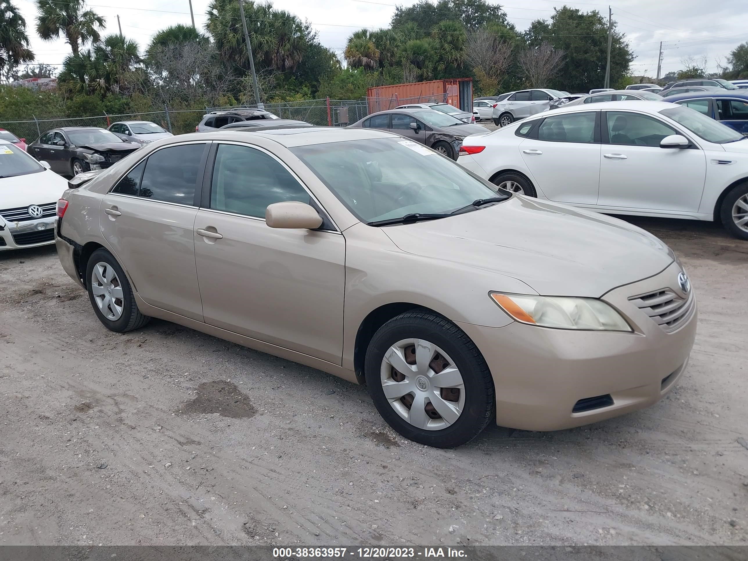 TOYOTA CAMRY 2008 4t1be46kx8u246922