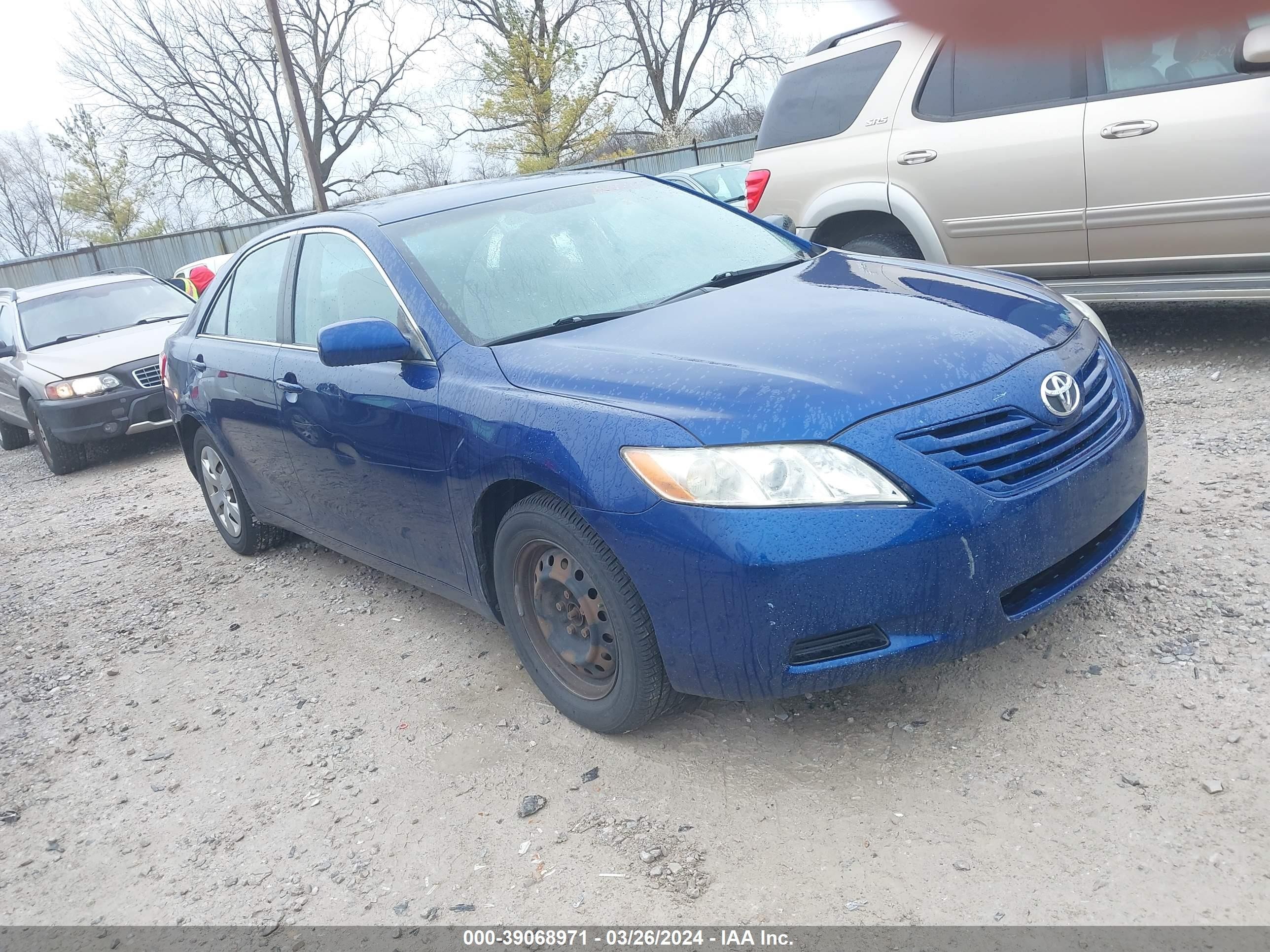 TOYOTA CAMRY 2008 4t1be46kx8u248041