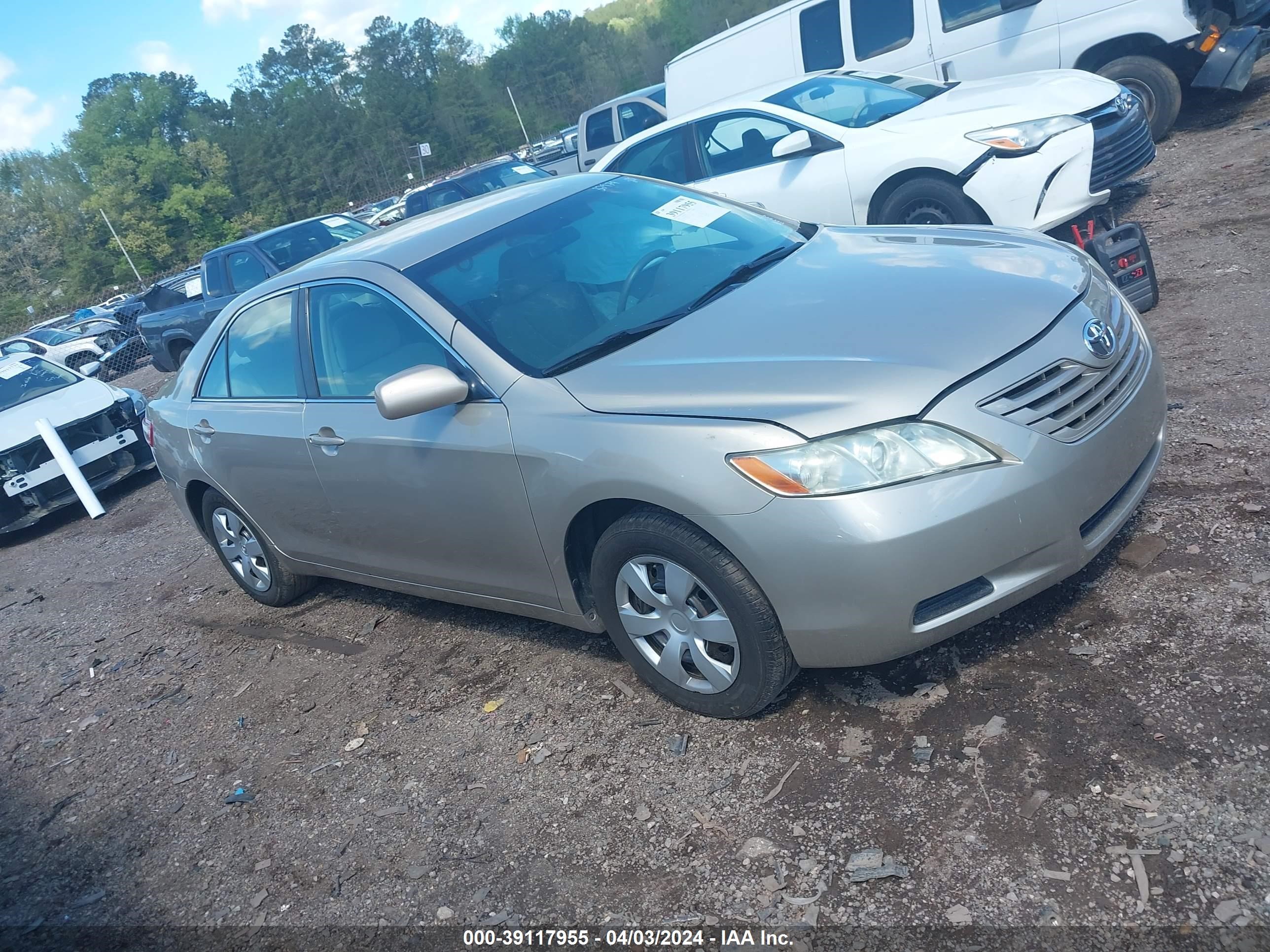 TOYOTA CAMRY 2008 4t1be46kx8u256396