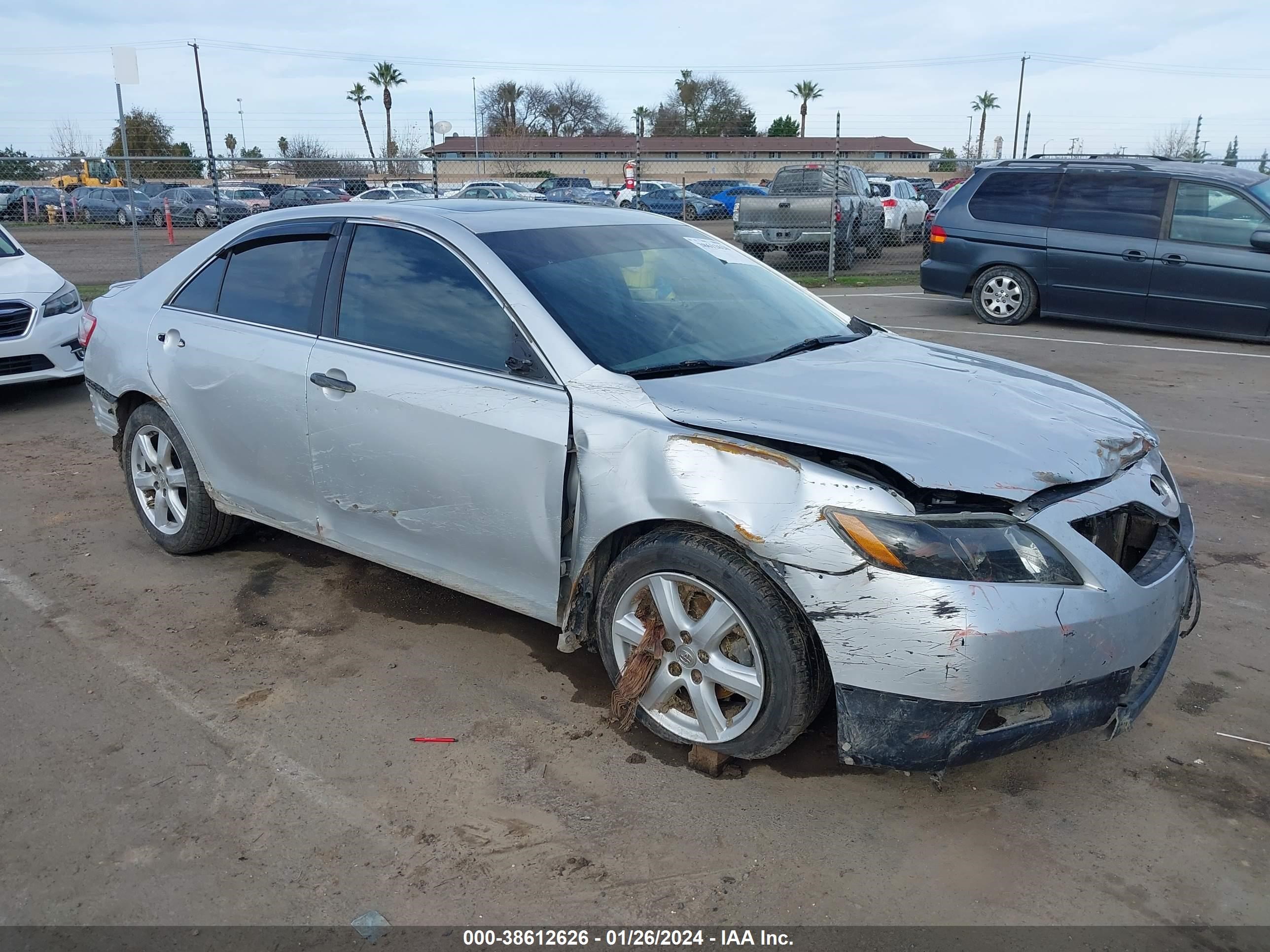 TOYOTA CAMRY 2008 4t1be46kx8u745378