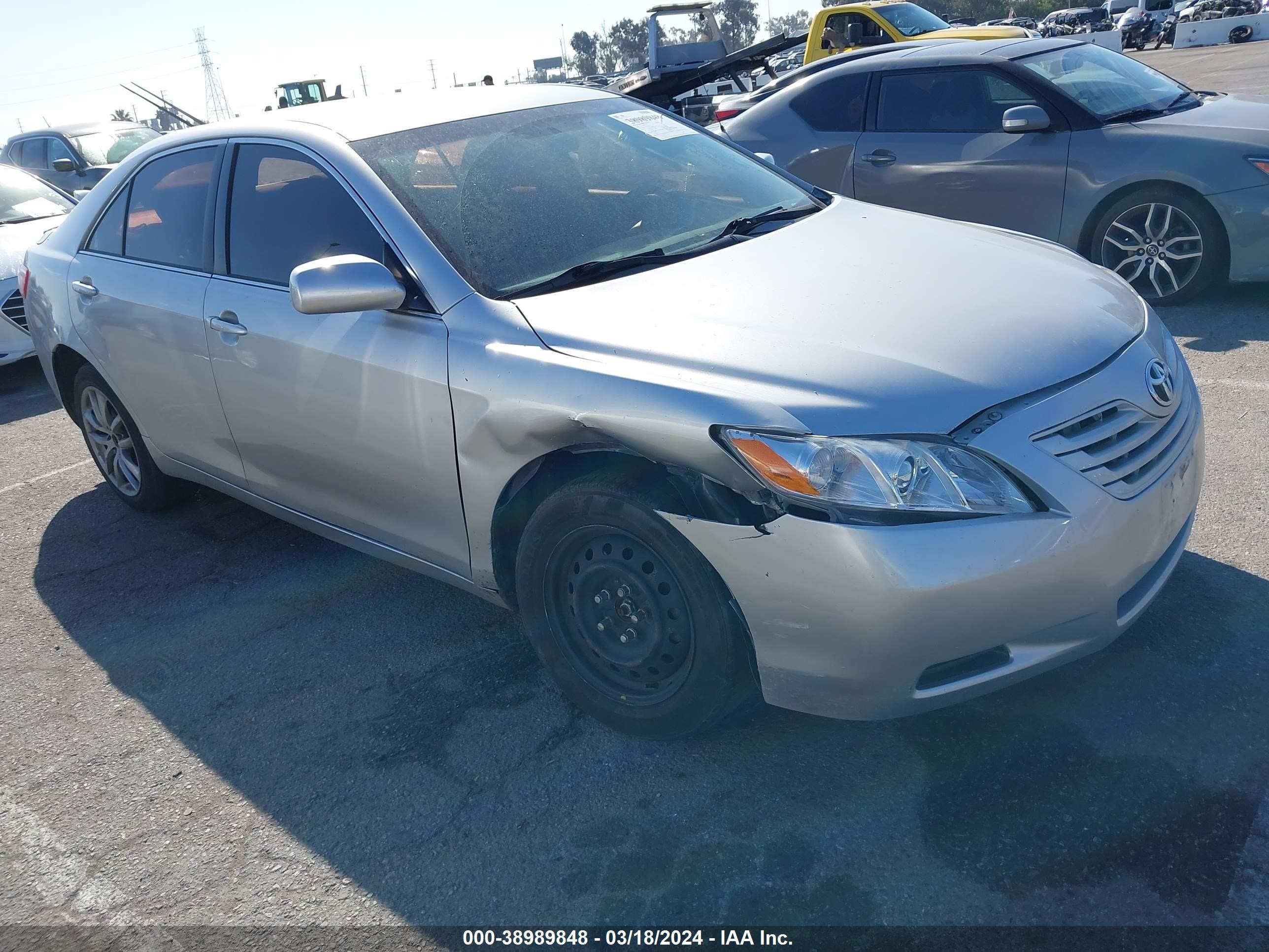 TOYOTA CAMRY 2008 4t1be46kx8u750483