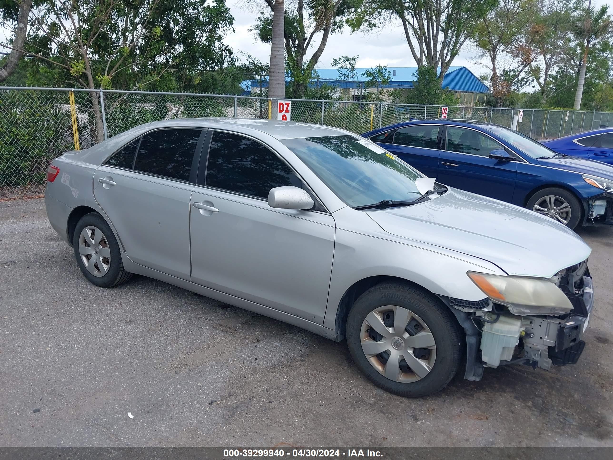 TOYOTA CAMRY 2008 4t1be46kx8u754310