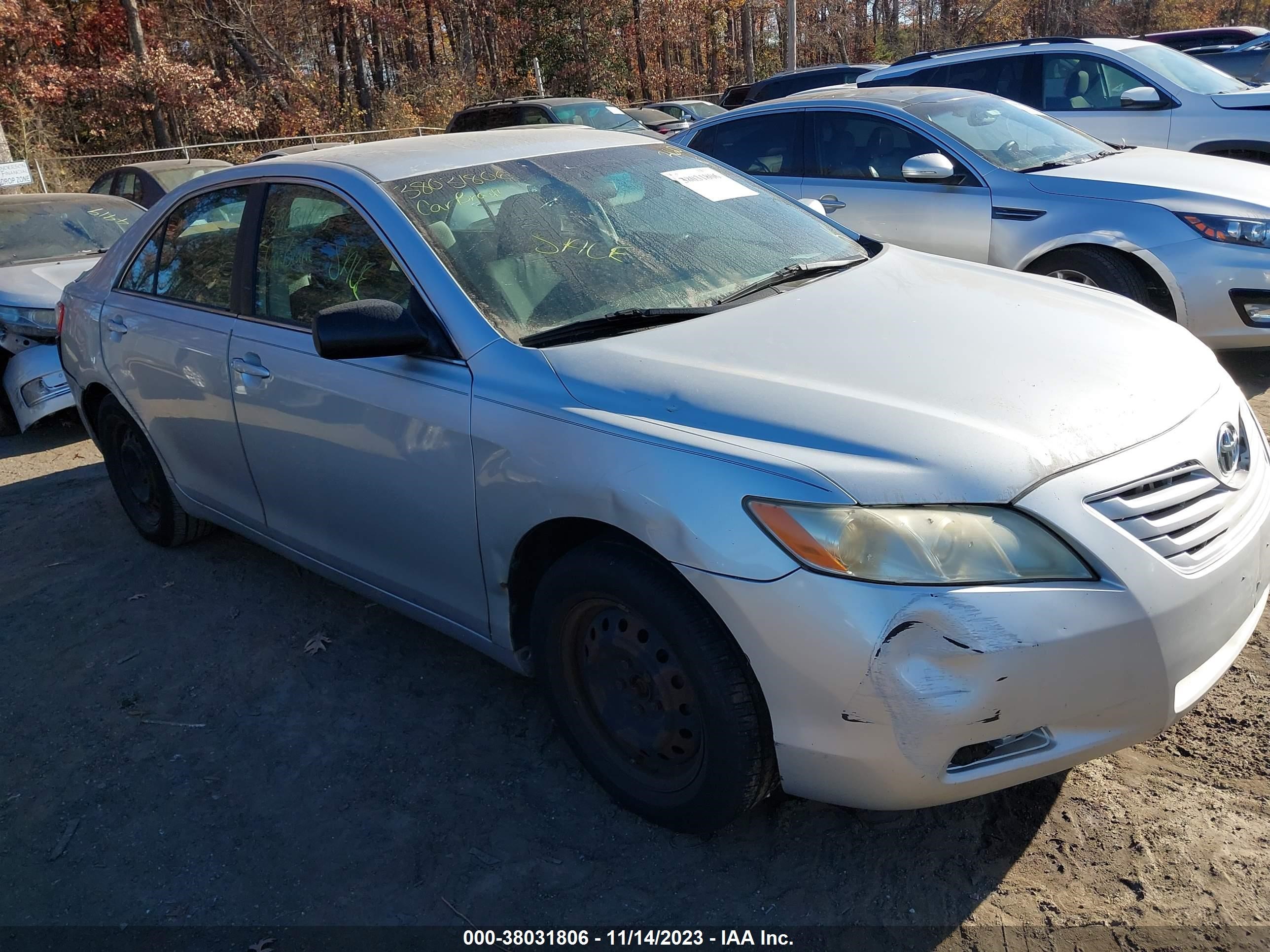 TOYOTA CAMRY 2009 4t1be46kx9u306330