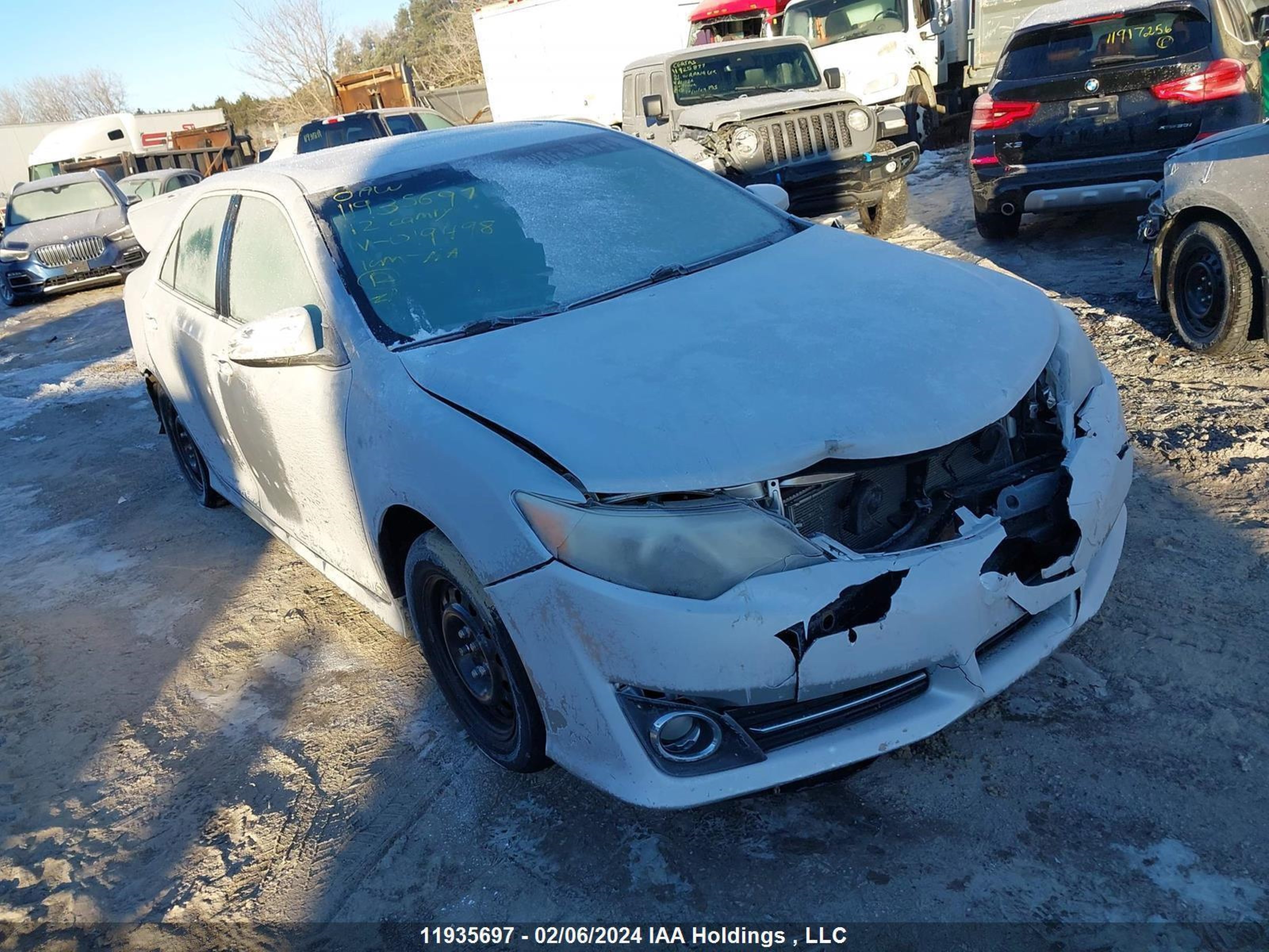 TOYOTA CAMRY 2012 4t1bf1fk0cu019498