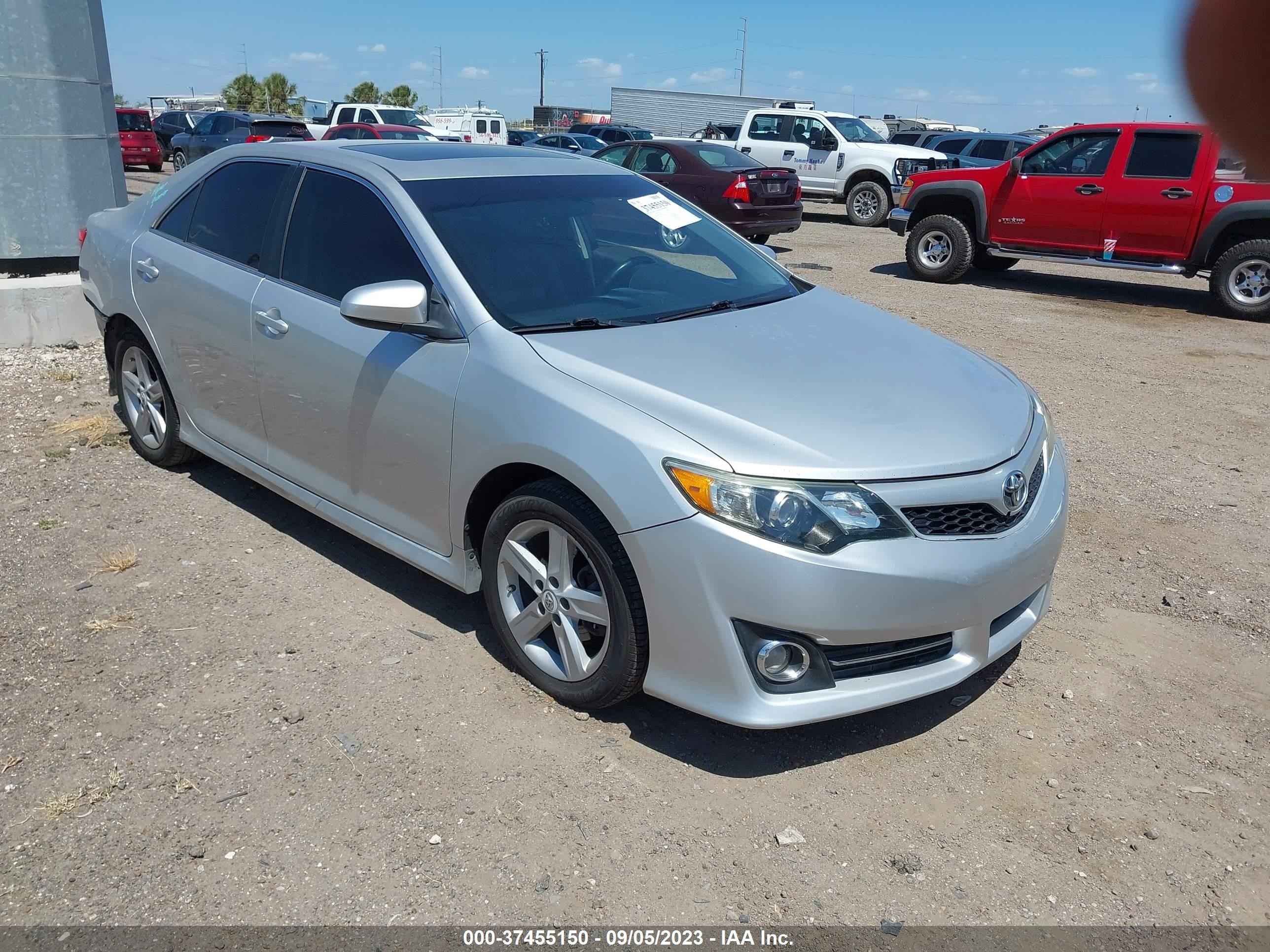 TOYOTA CAMRY 2012 4t1bf1fk0cu504563