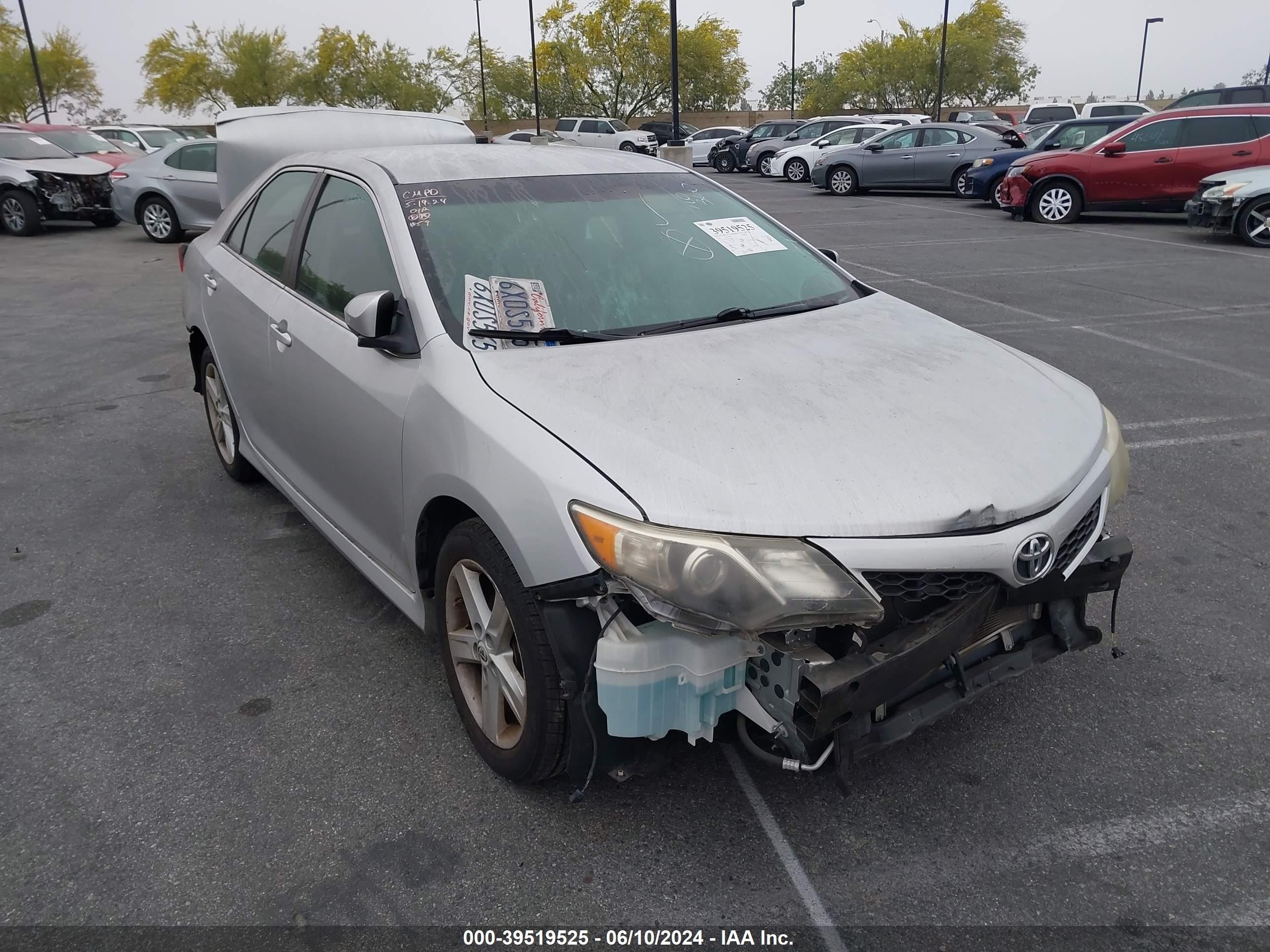 TOYOTA CAMRY 2012 4t1bf1fk0cu612312