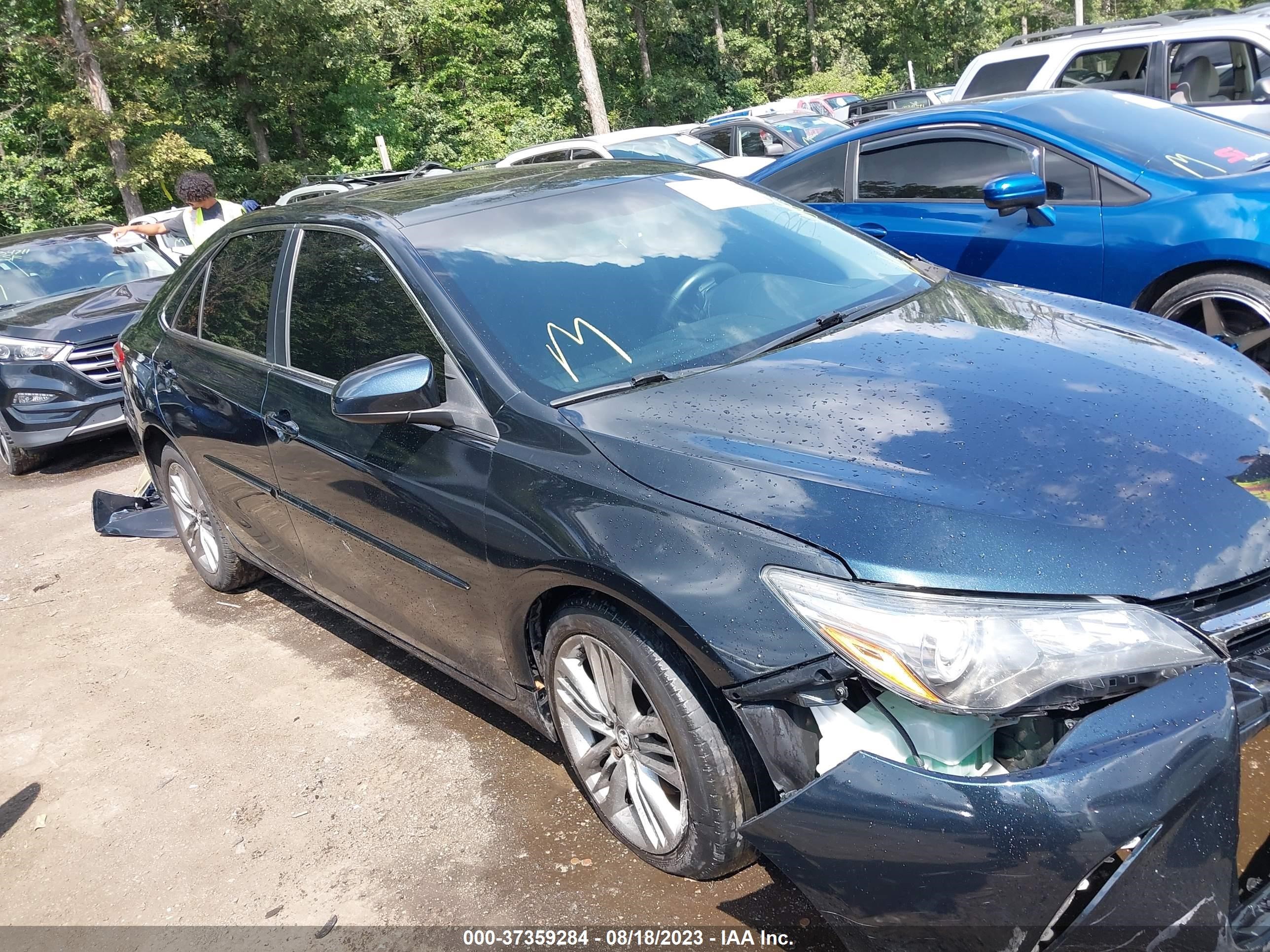 TOYOTA CAMRY 2015 4t1bf1fk0fu087207