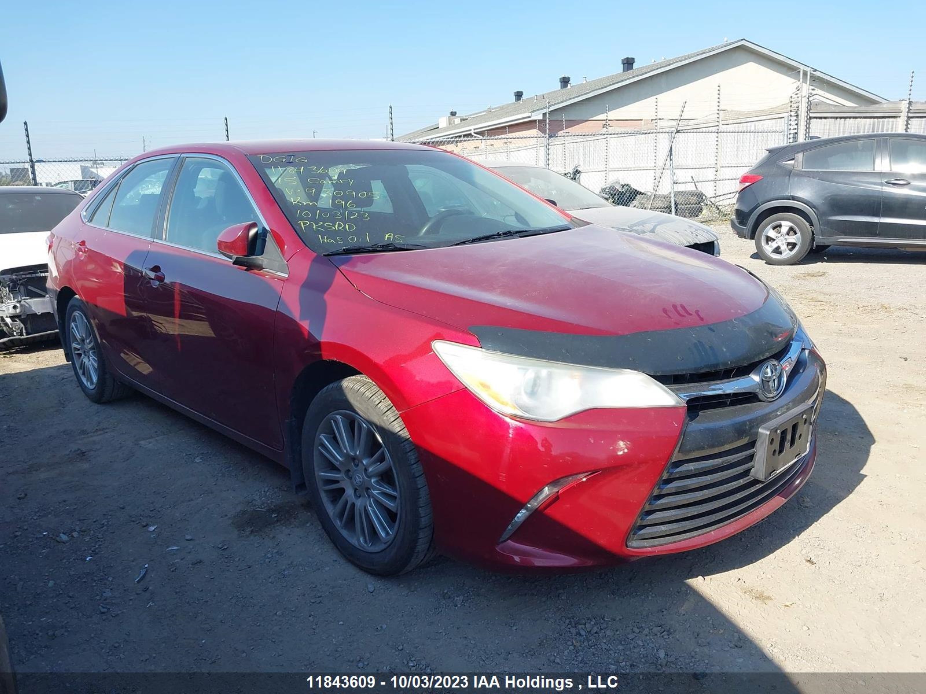 TOYOTA CAMRY 2015 4t1bf1fk0fu930905