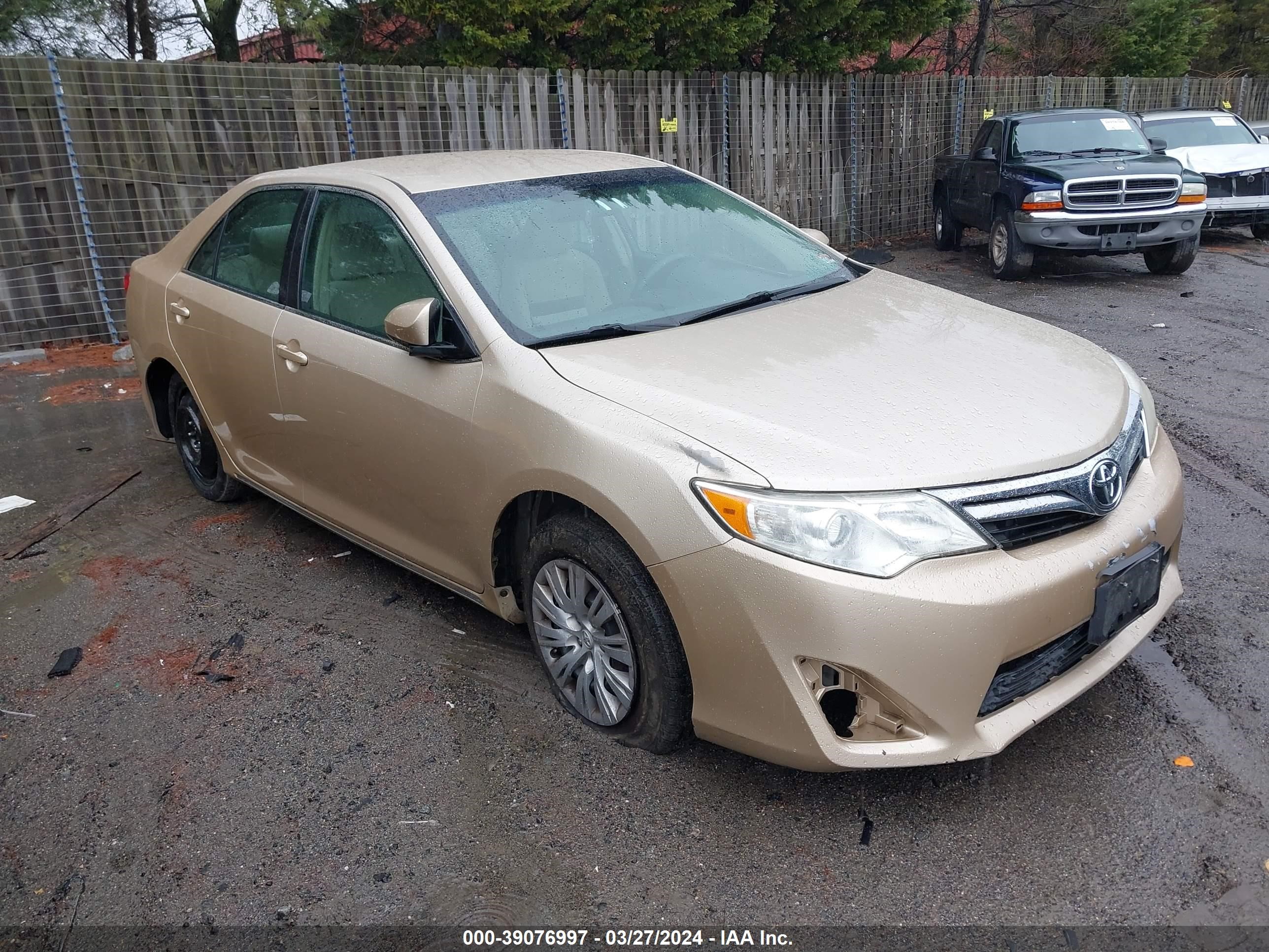 TOYOTA CAMRY 2012 4t1bf1fk1cu189854