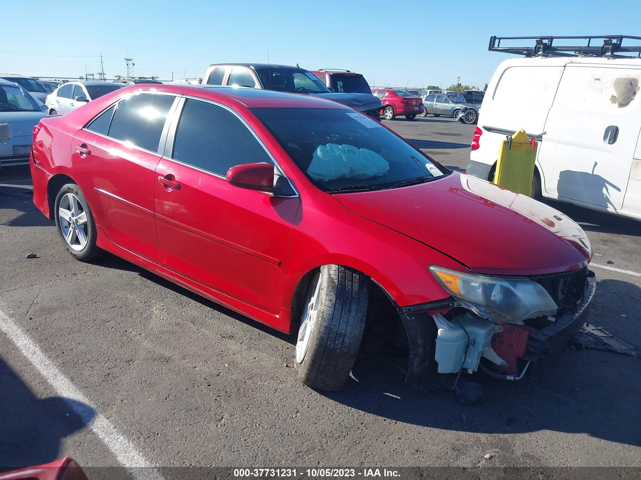 TOYOTA CAMRY 2012 4t1bf1fk1cu539435