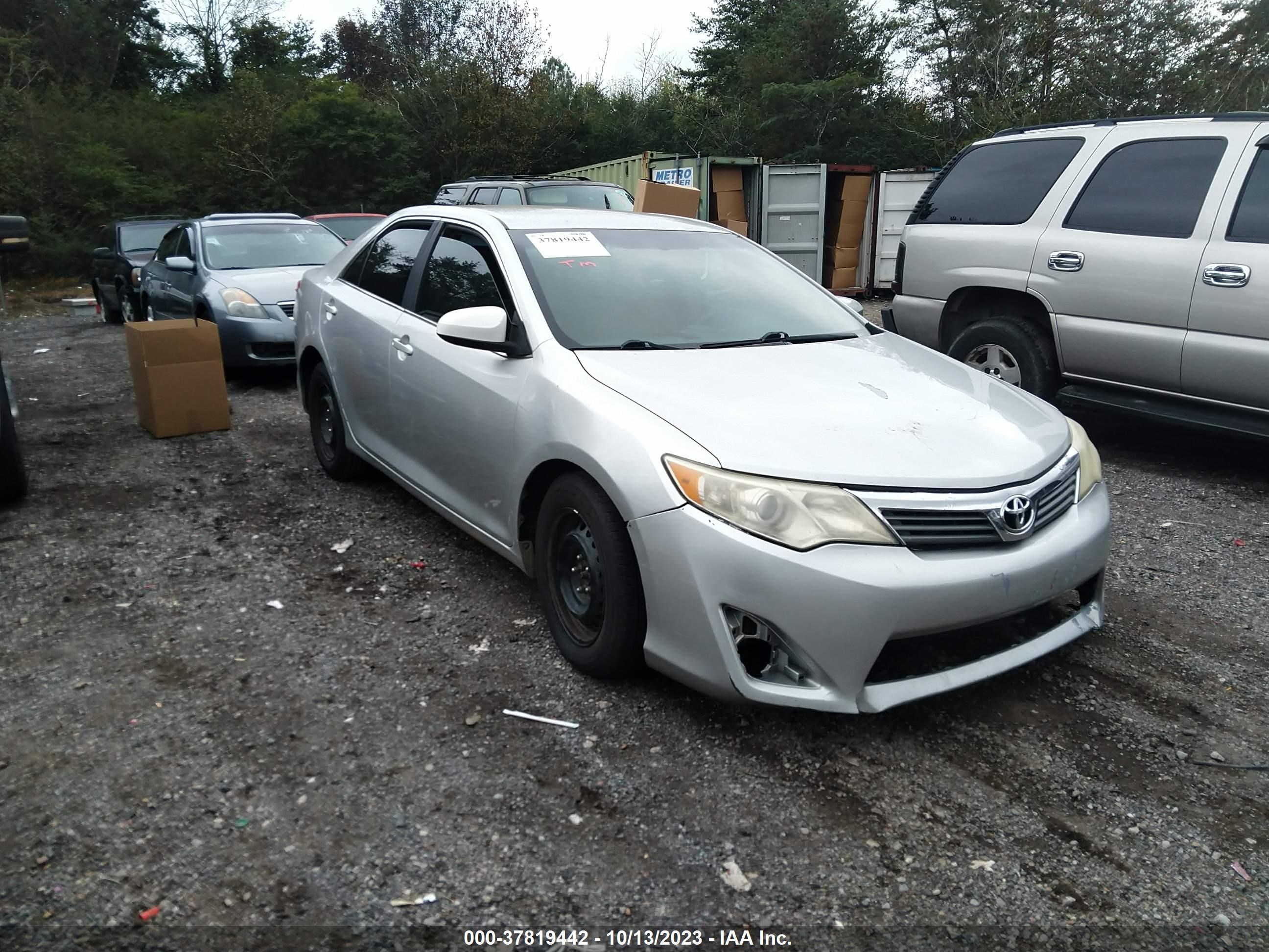 TOYOTA CAMRY 2012 4t1bf1fk1cu627451