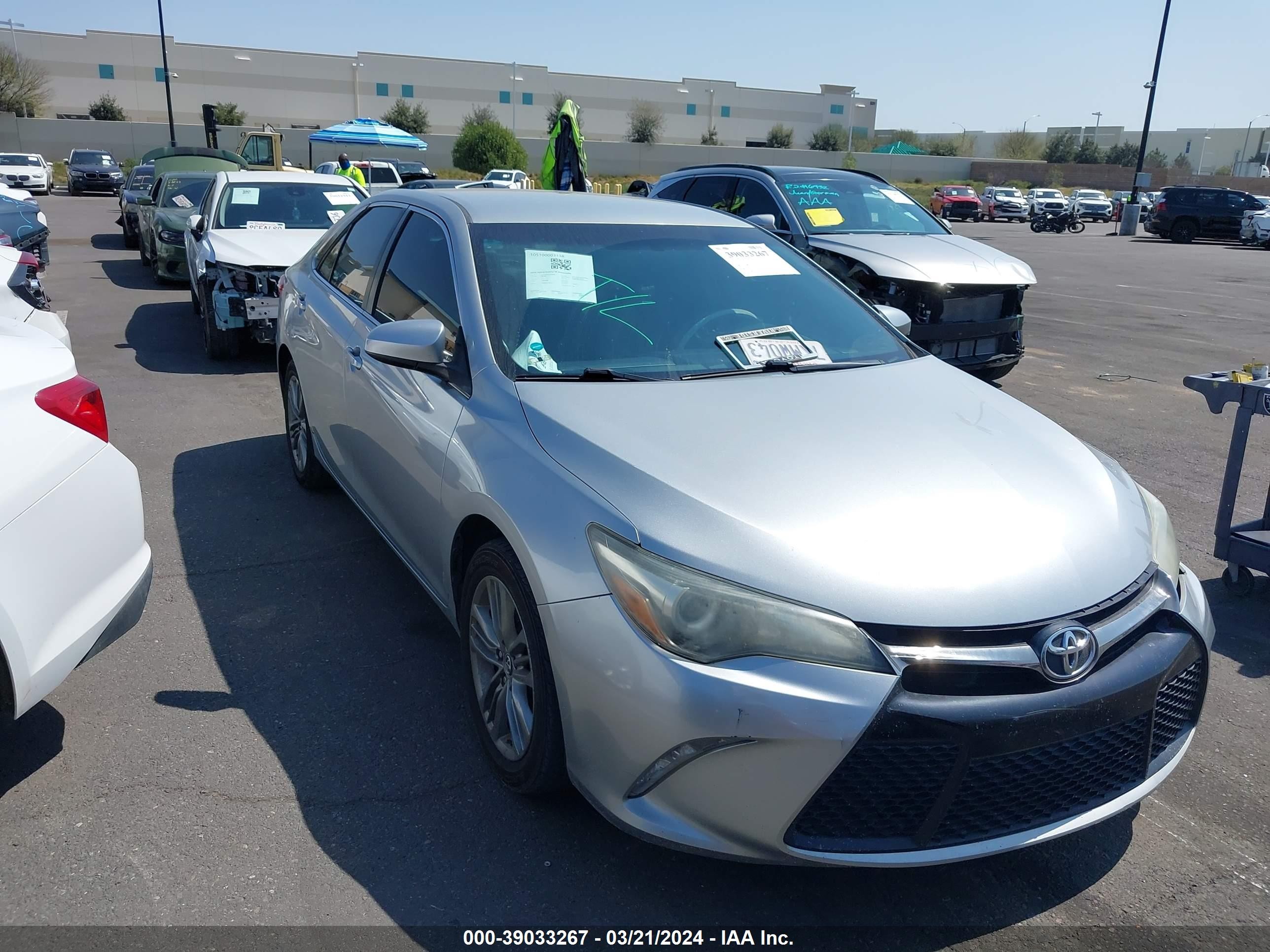 TOYOTA CAMRY 2015 4t1bf1fk1fu038890