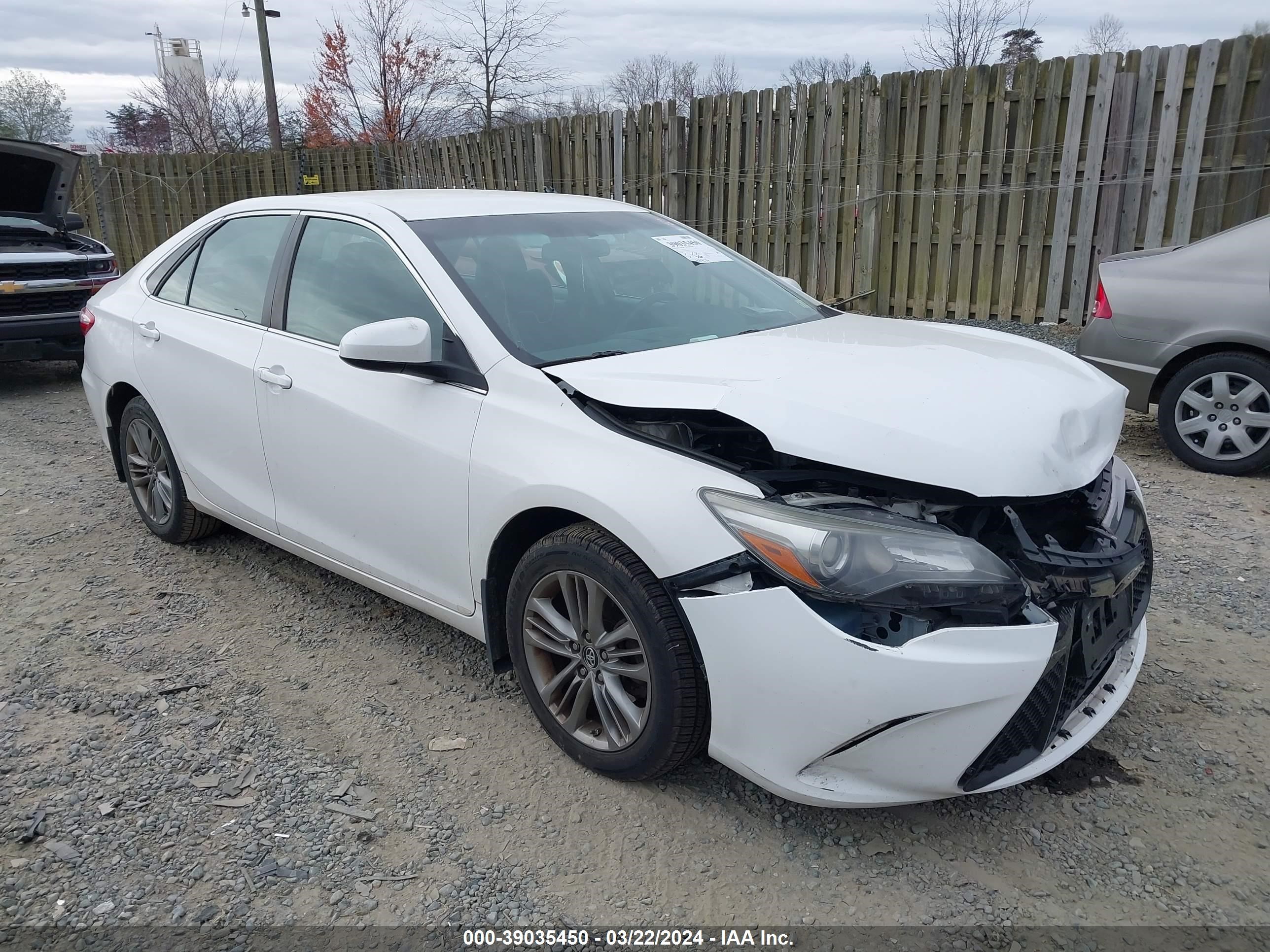 TOYOTA CAMRY 2016 4t1bf1fk1gu166340