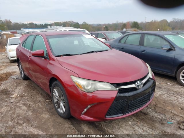 TOYOTA CAMRY 2016 4t1bf1fk1gu505484