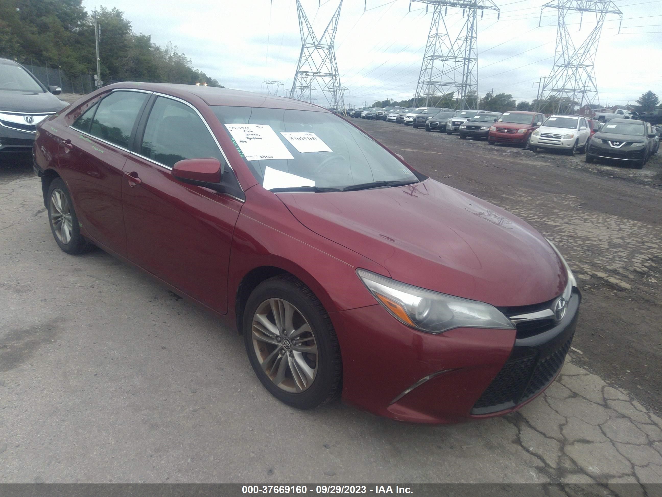 TOYOTA CAMRY 2016 4t1bf1fk1gu510779