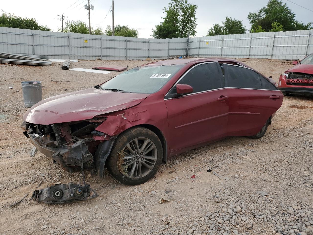 TOYOTA CAMRY 2015 4t1bf1fk2fu909229