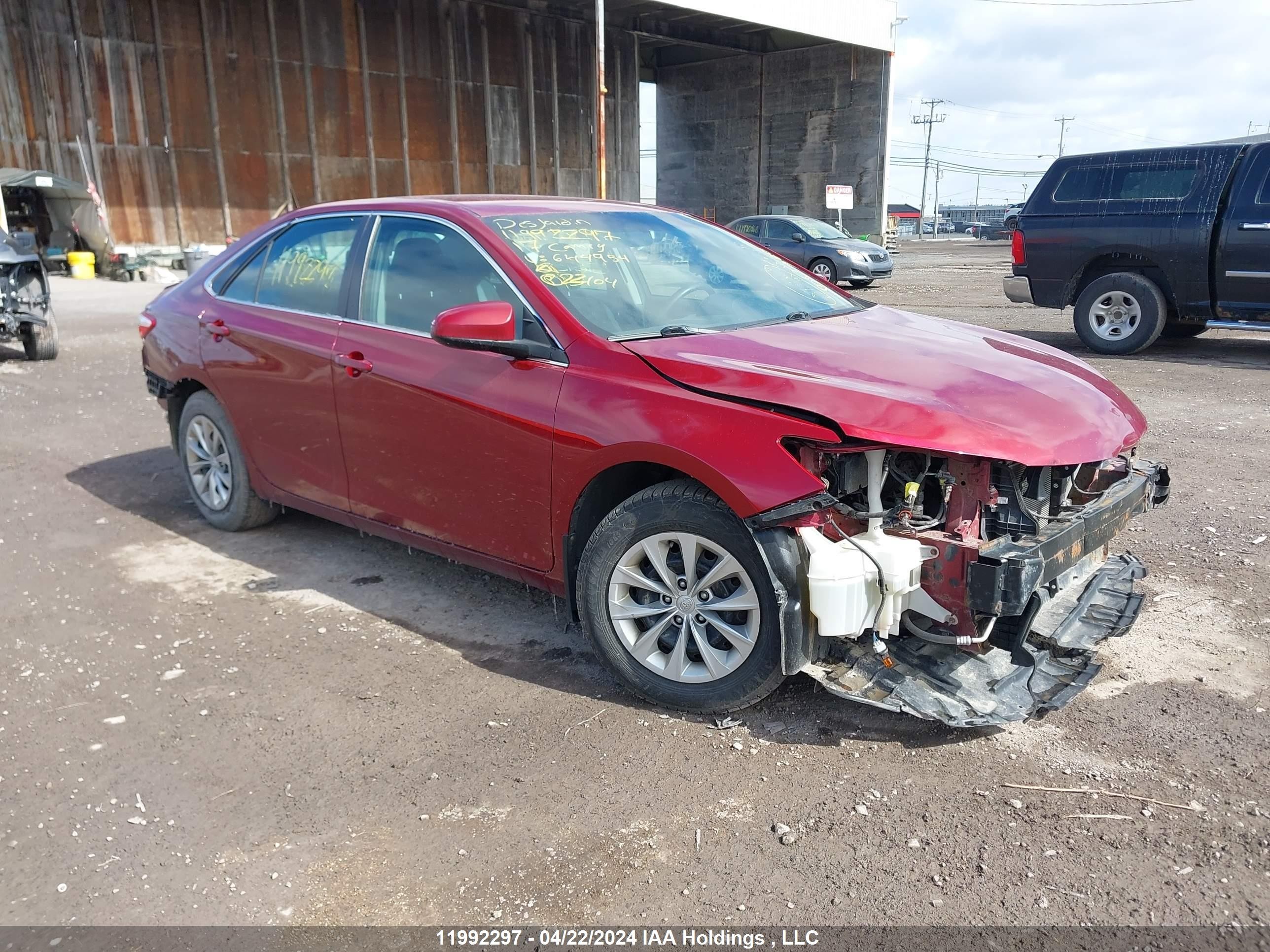 TOYOTA CAMRY 2017 4t1bf1fk3hu644954